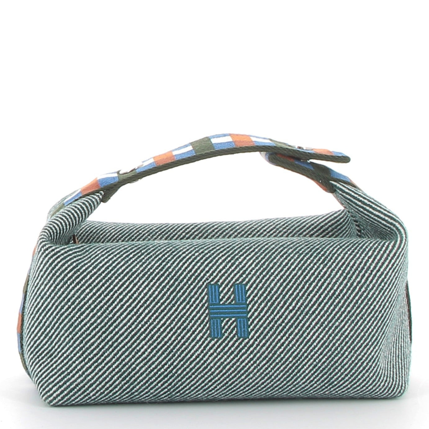 HERMÈS trousse Bride-à-Brac Vert Petit Modèle