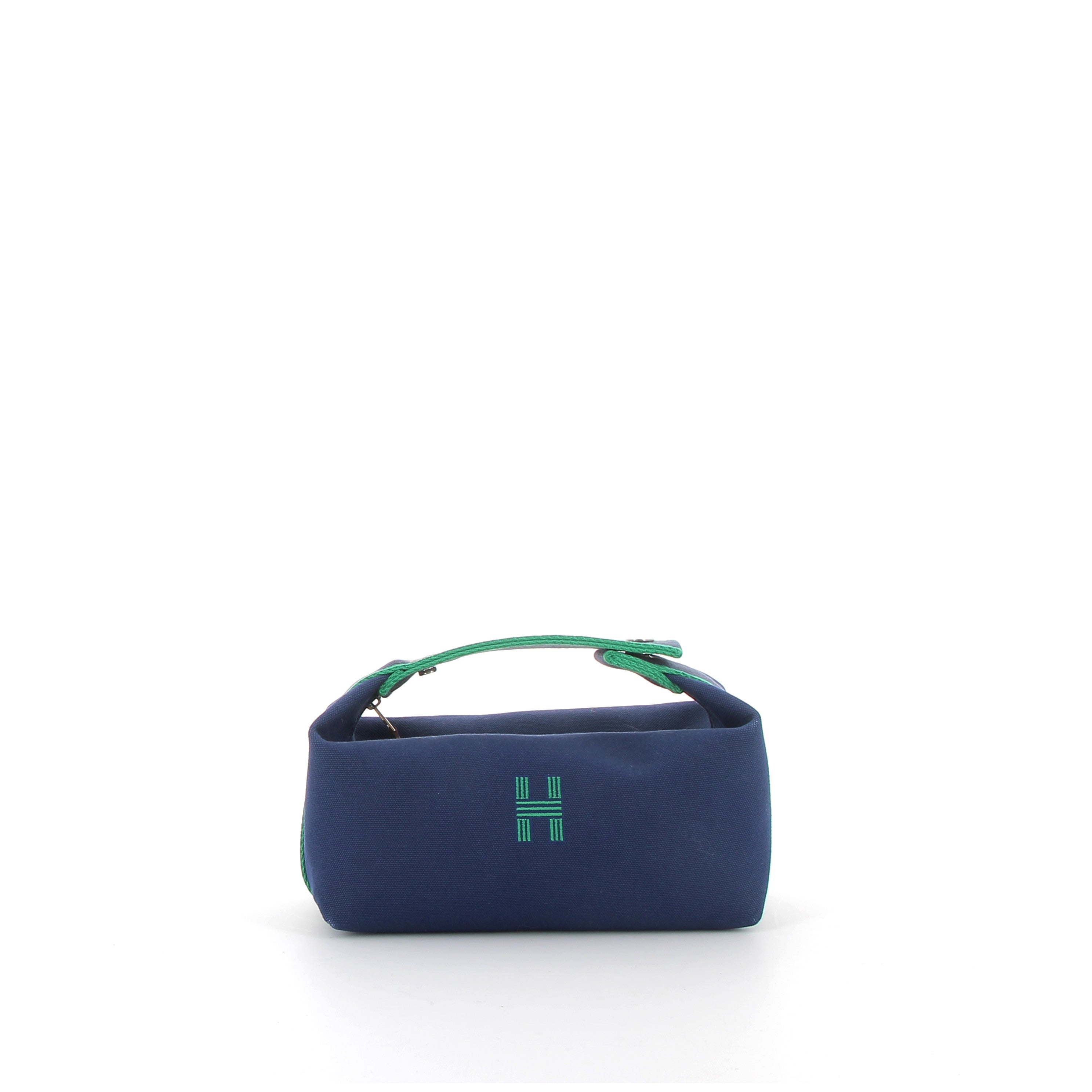 HERMÈS trousse Bride-à-Brac Bleu Petit modèle