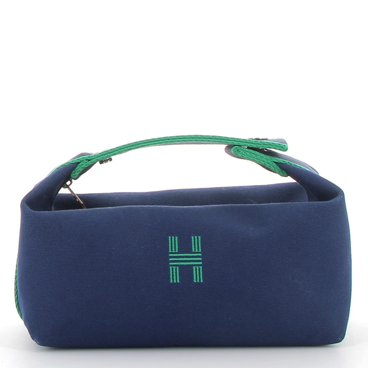 HERMÈS trousse Bride-à-Brac Bleu Petit modèle