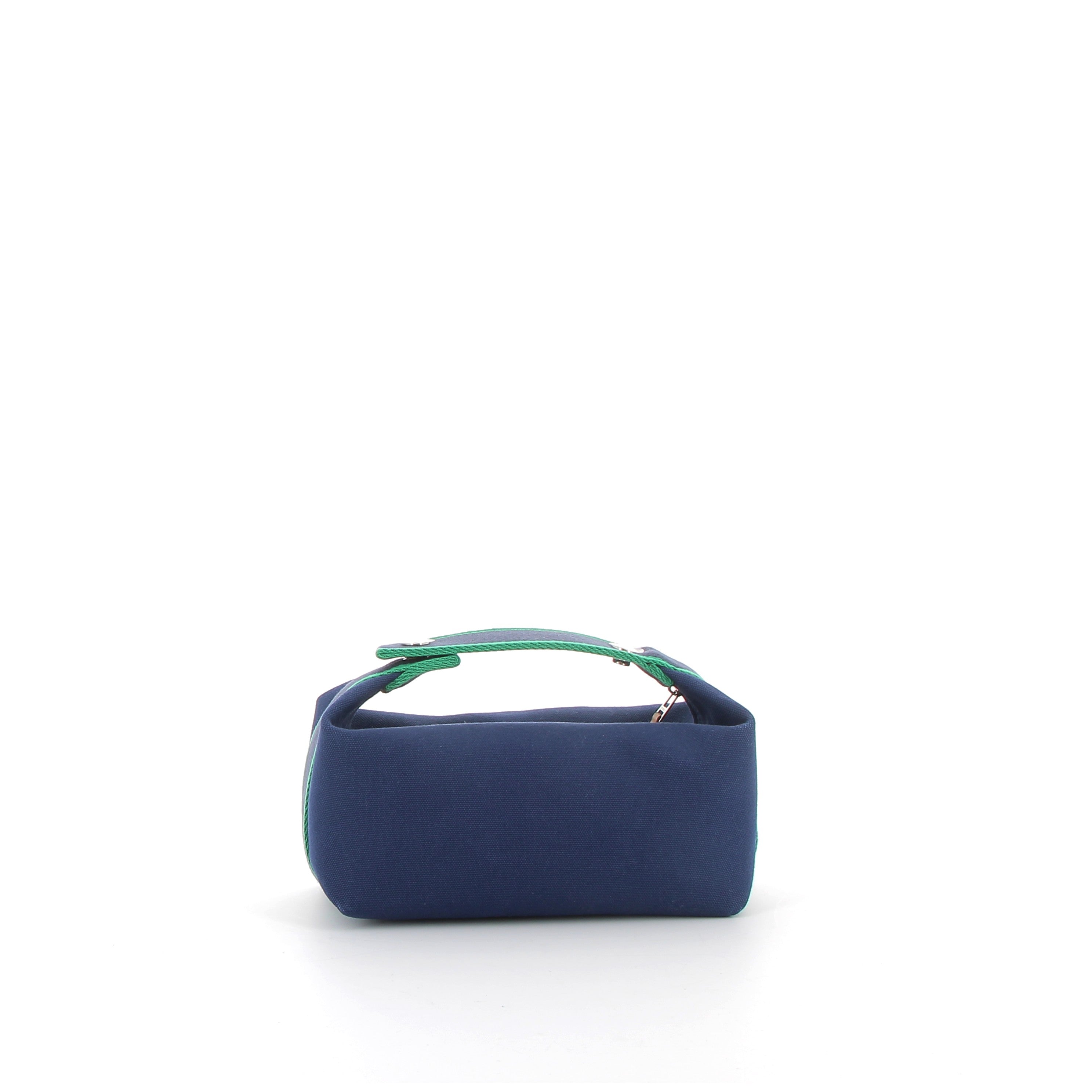 HERMÈS trousse Bride-à-Brac Bleu Petit modèle