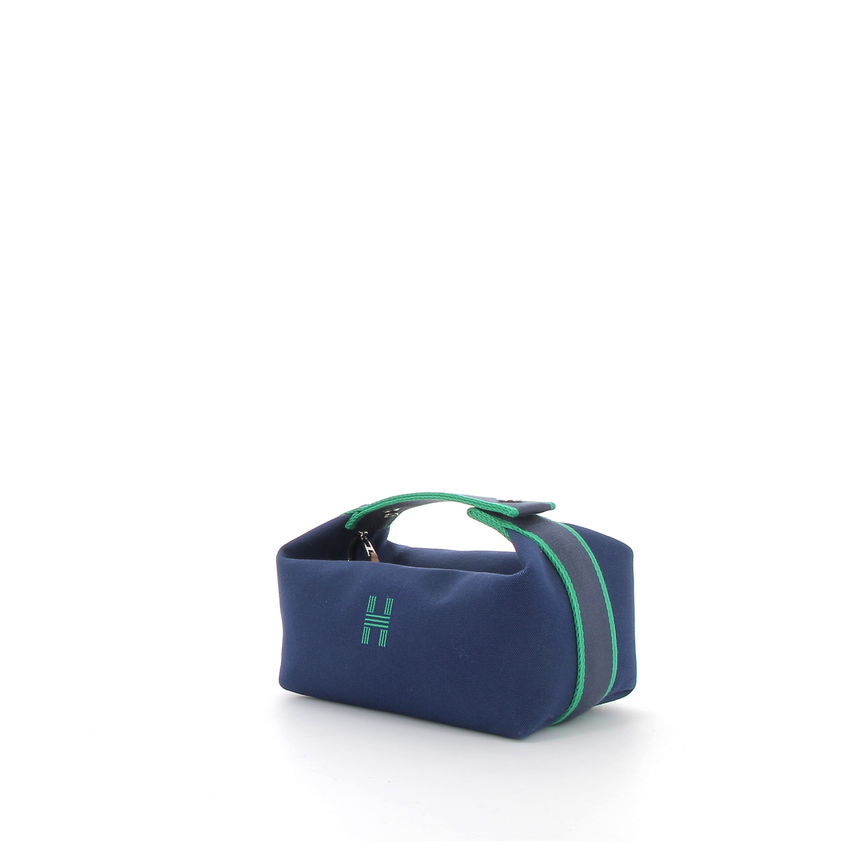 HERMÈS trousse Bride-à-Brac Bleu Petit modèle
