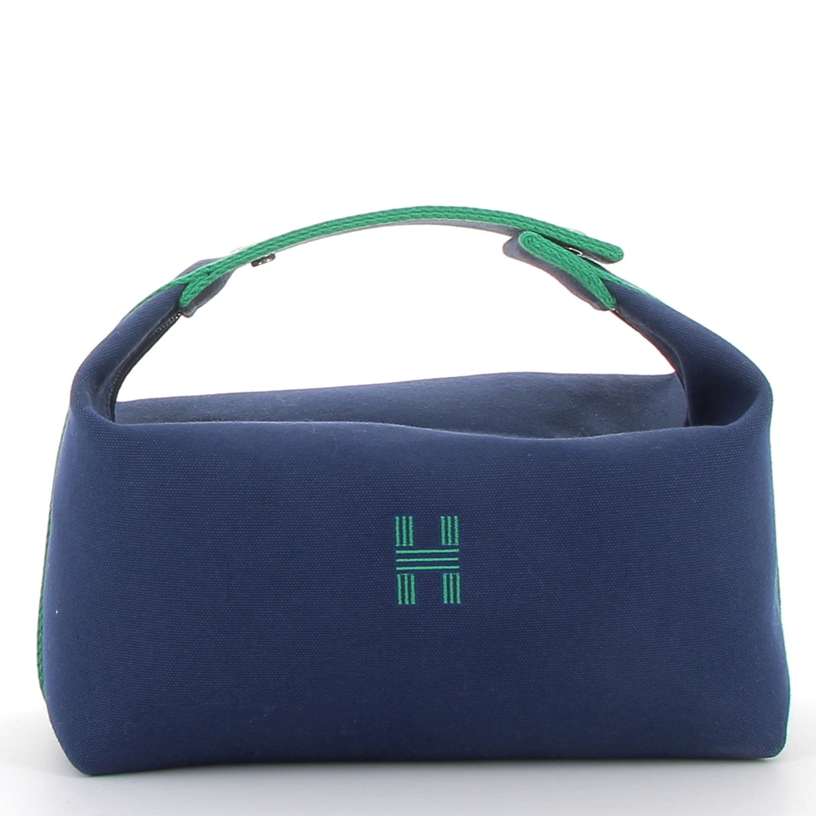 HERMÈS trousse Bride-à-Brac Bleu Grand Modèle