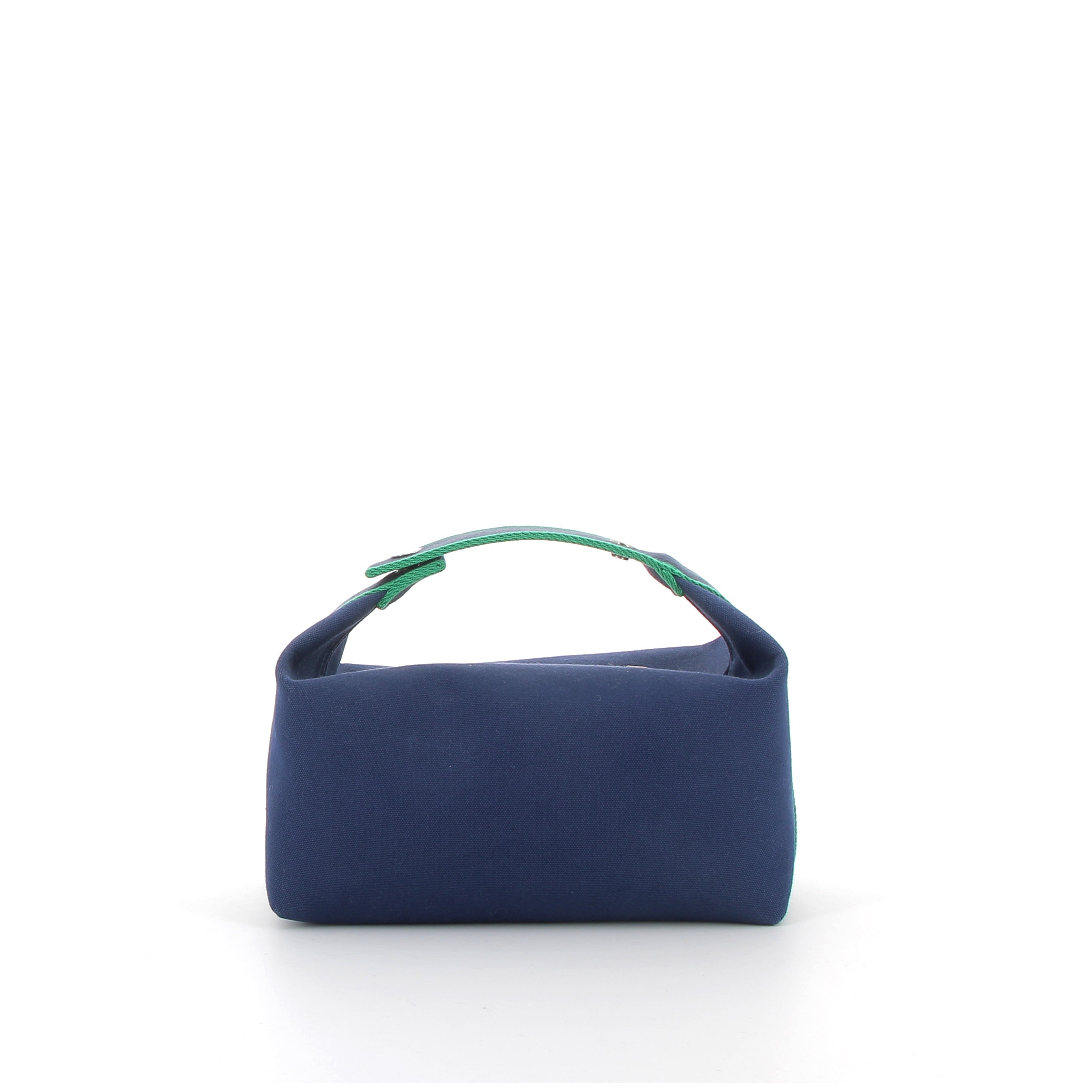 HERMÈS trousse Bride-à-Brac Bleu Grand Modèle