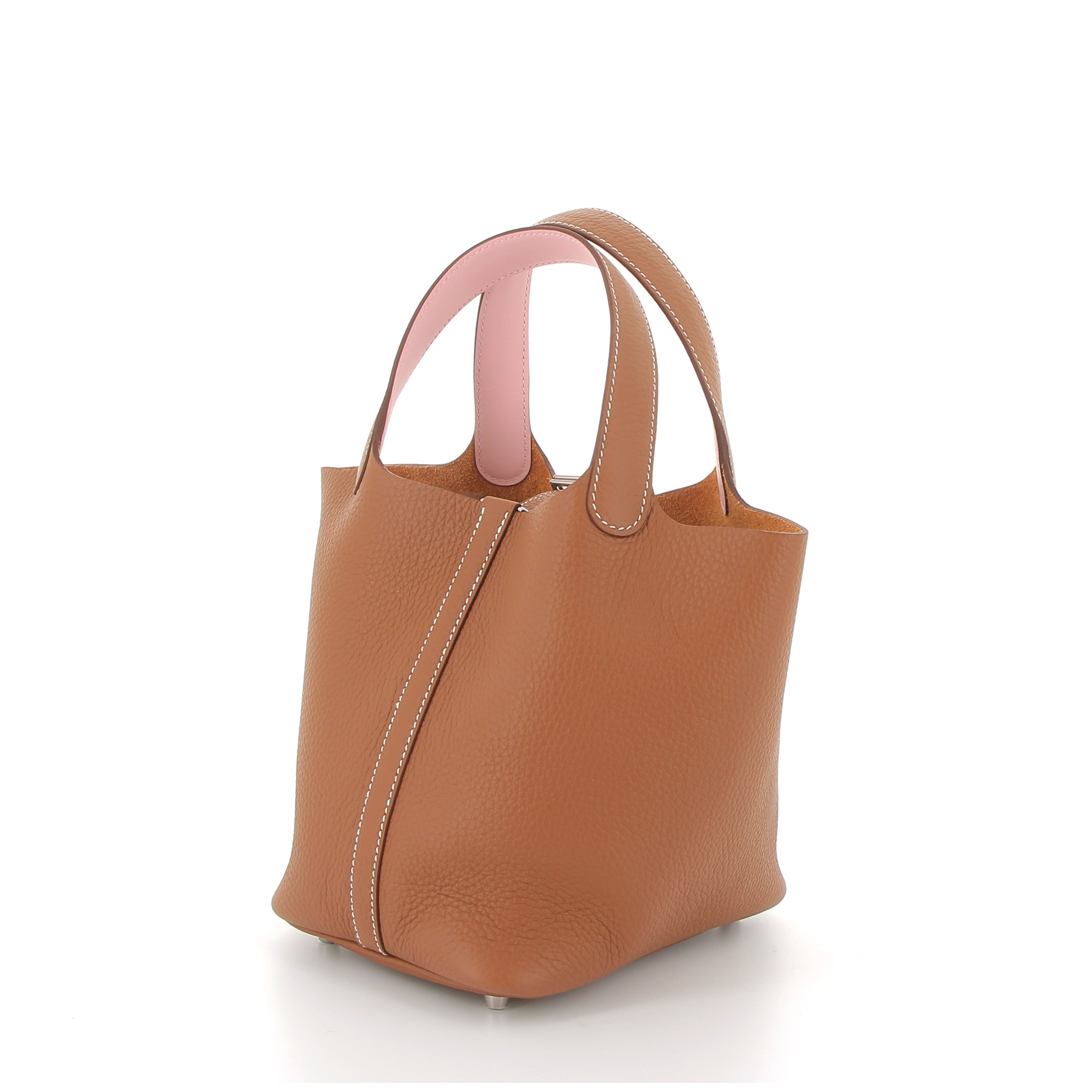 HERMES Picotin Lock 18 Taurillon Clemence Finition Palladié