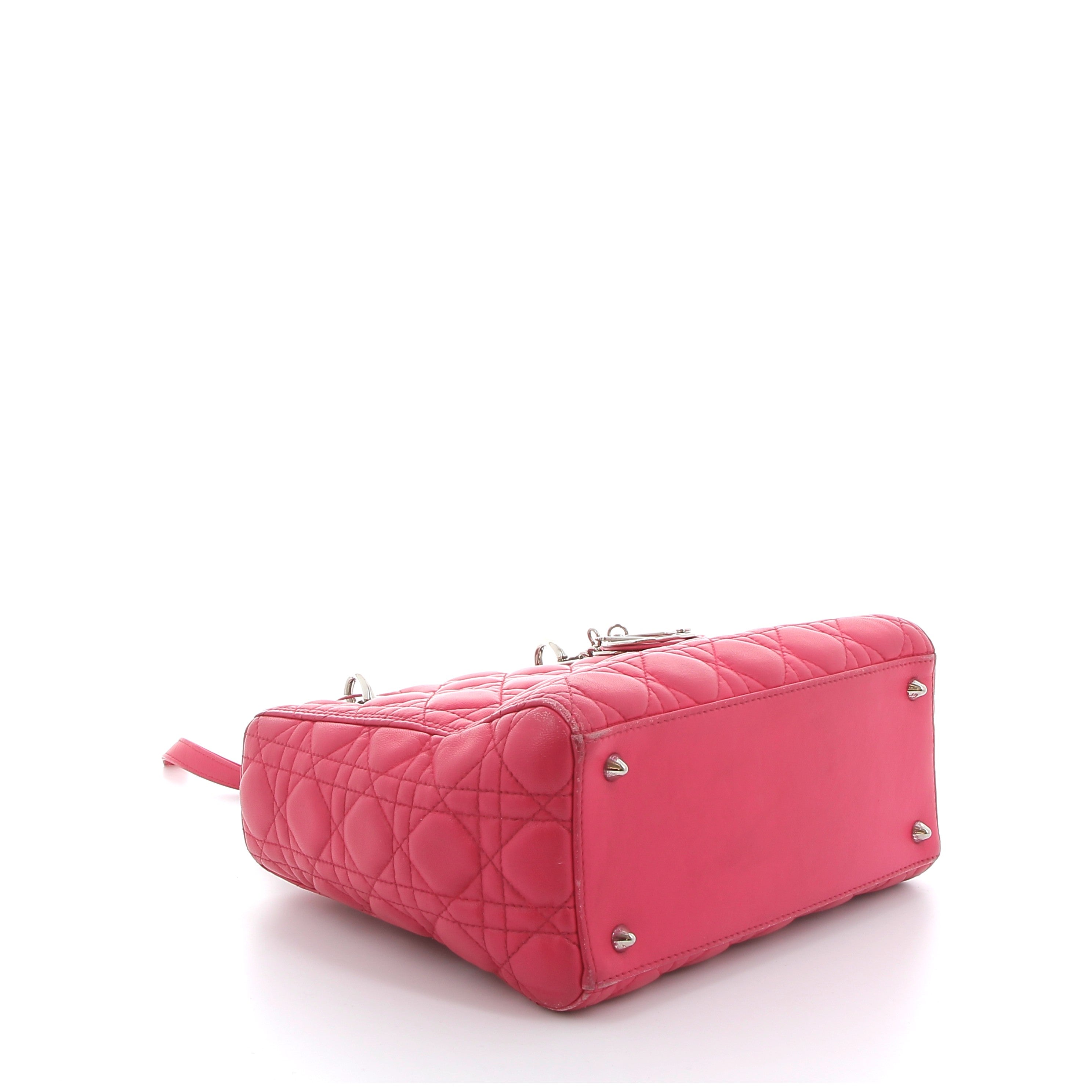DIOR Lady Dior Moyen Modèle Rose