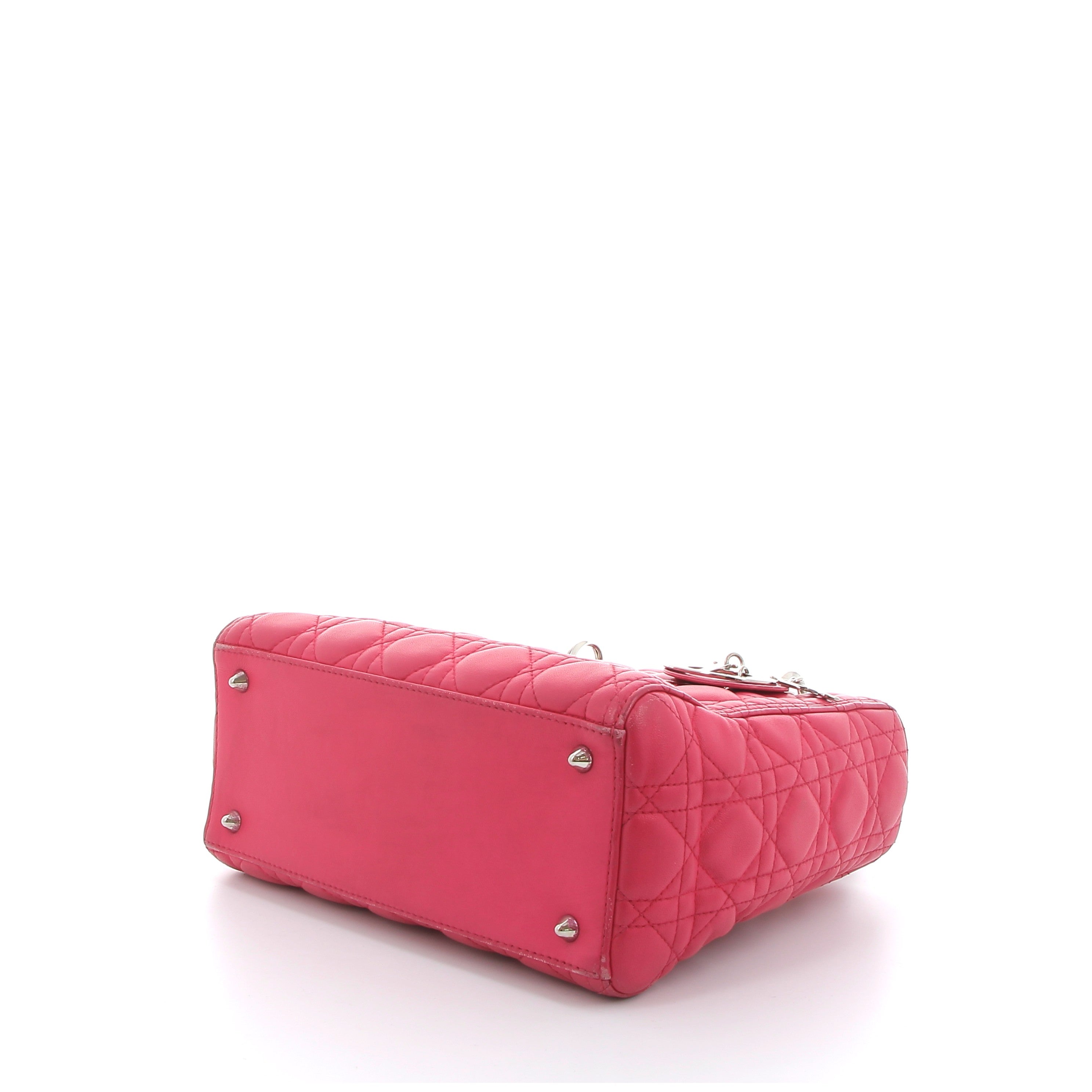 DIOR Lady Dior Moyen Modèle Rose