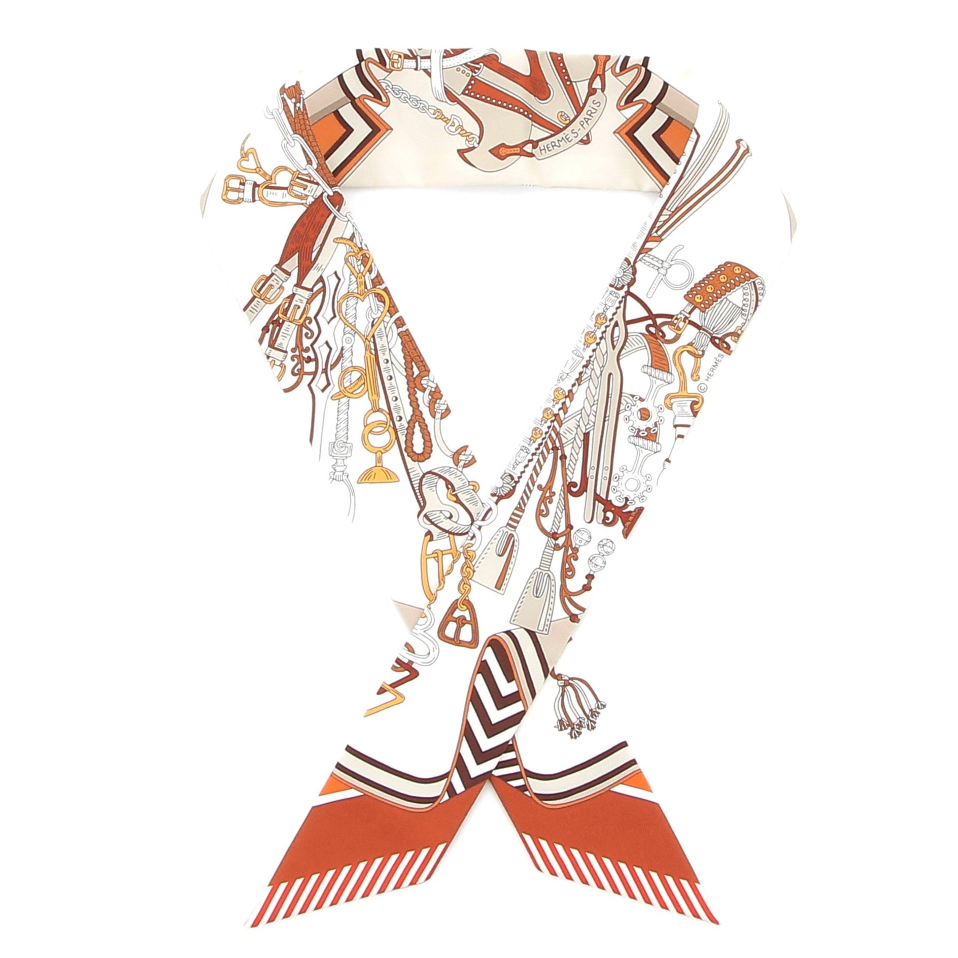 HERMES Twilly Mors à Jouet Terracotta