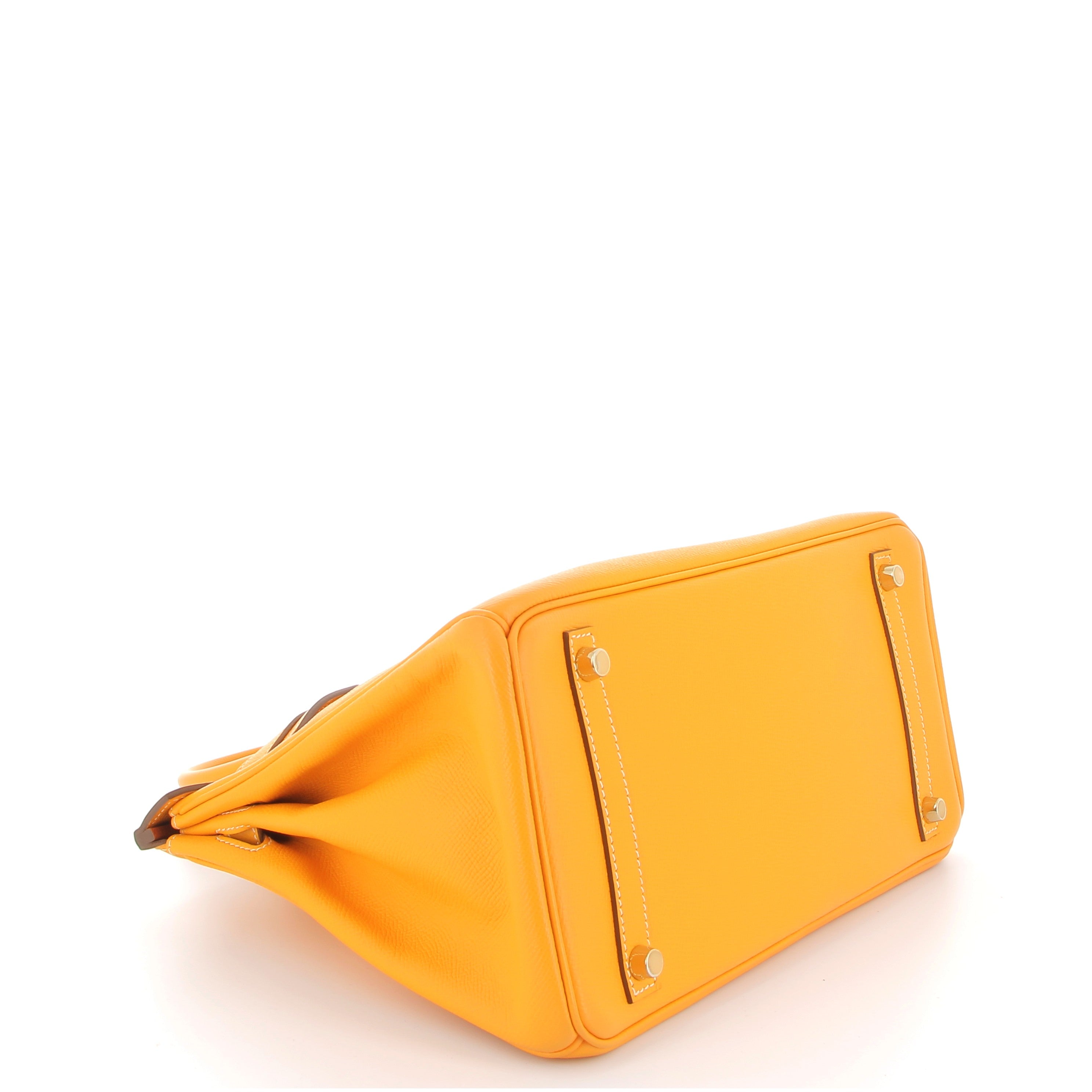 HERMES Preowned Birkin 30 Soleil Epsom Finition Or Jaune