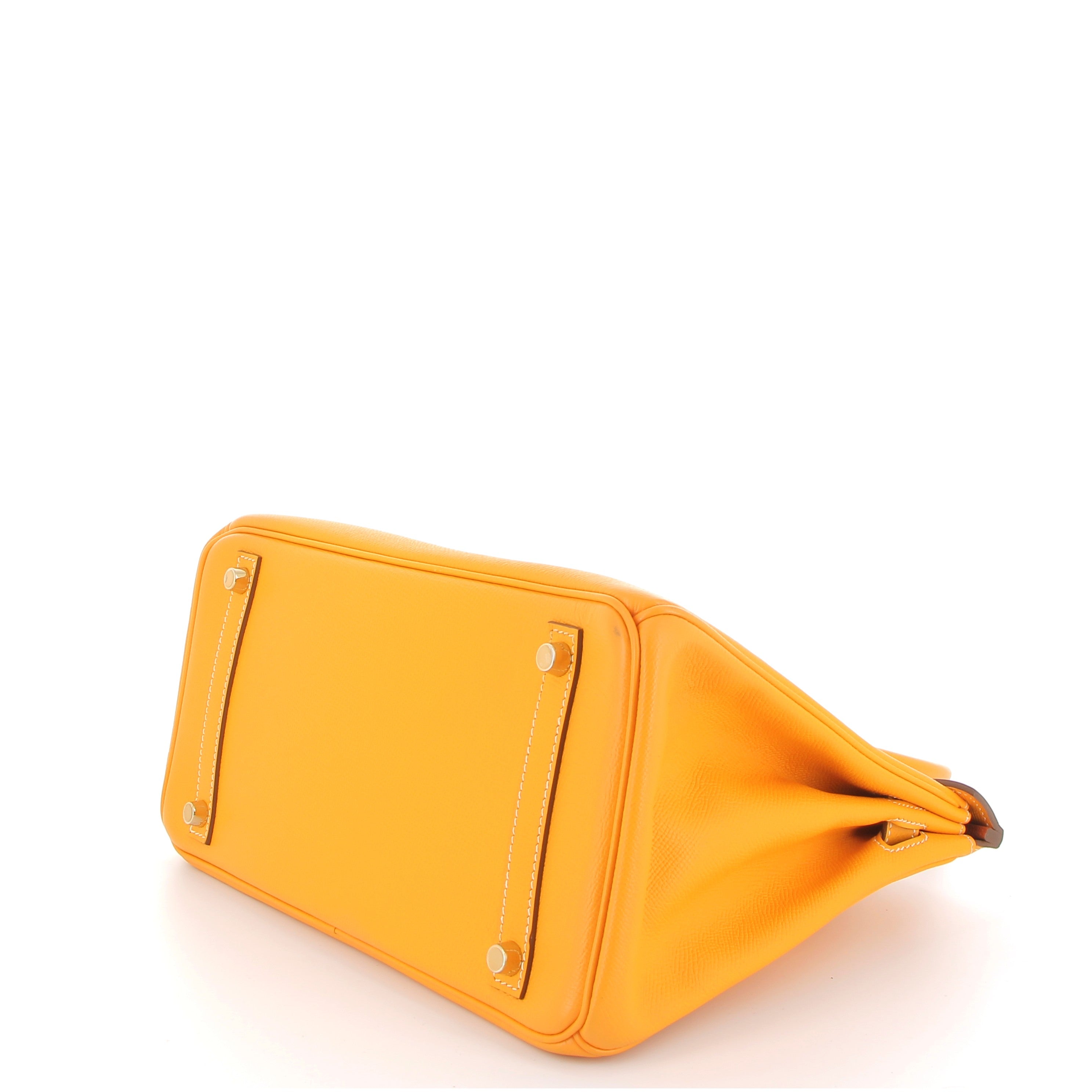 HERMES Preowned Birkin 30 Soleil Epsom Finition Or Jaune