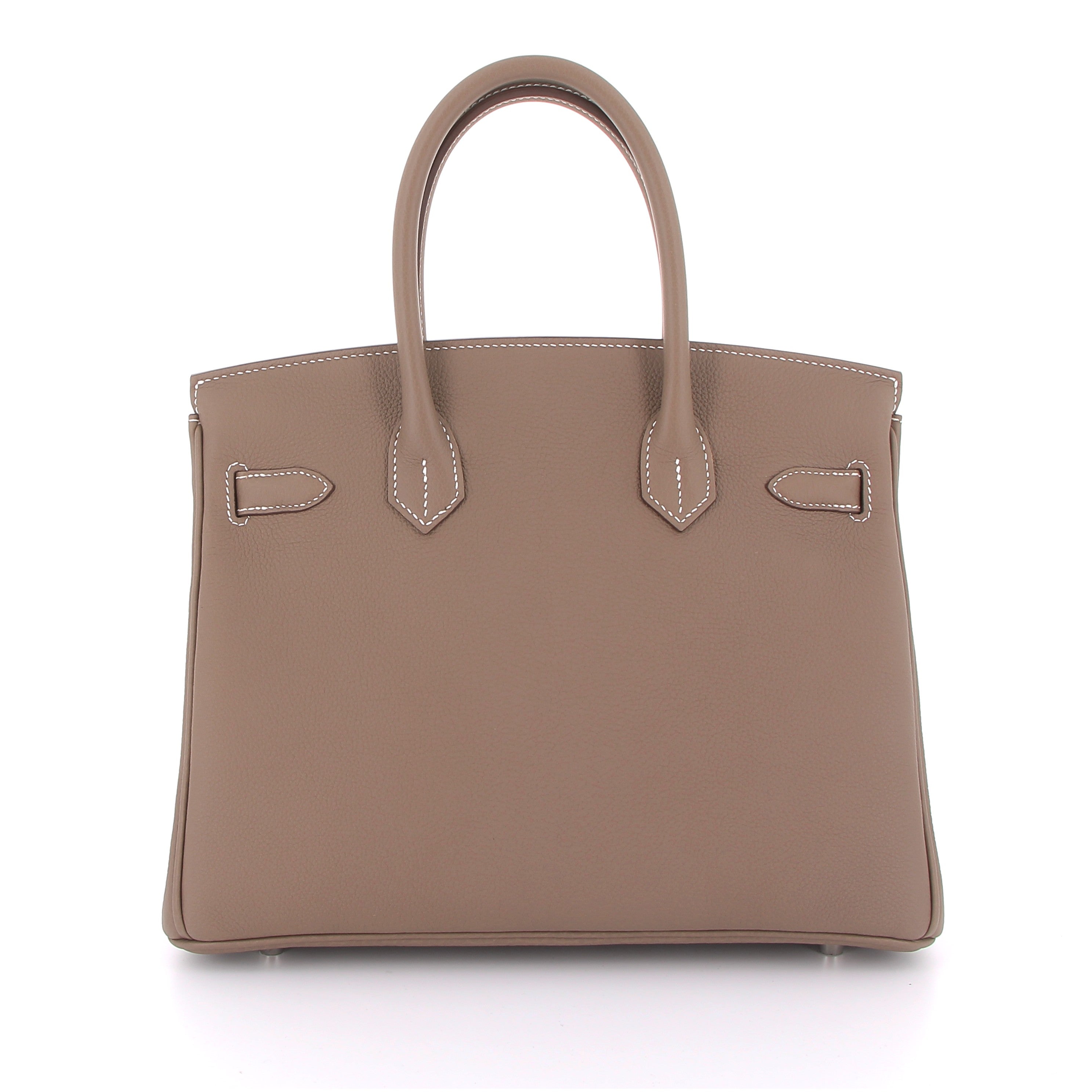 HERMES Birkin 30 Etoupe Togo Finition Palladié