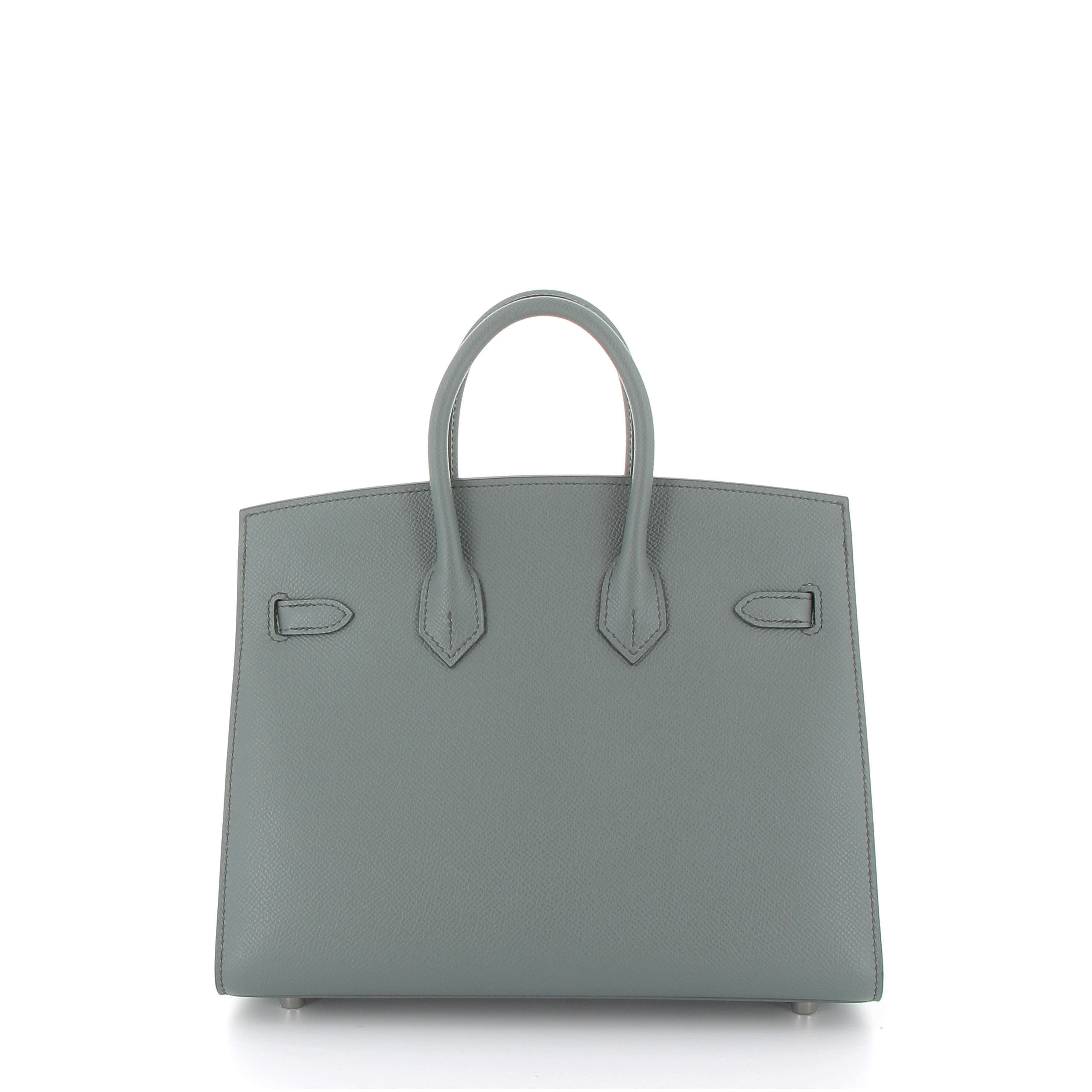HERMES Birkin 25 Vert Amande Epsom Sellier Finition