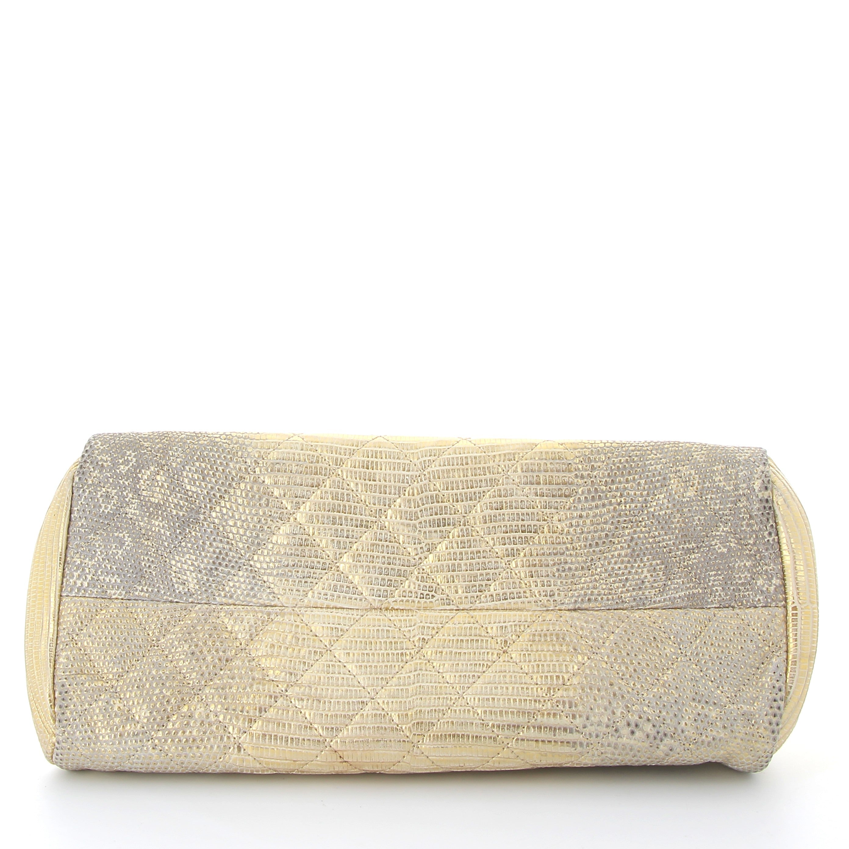 CHANEL Sac à Main Mademoiselle Cuir Lézard