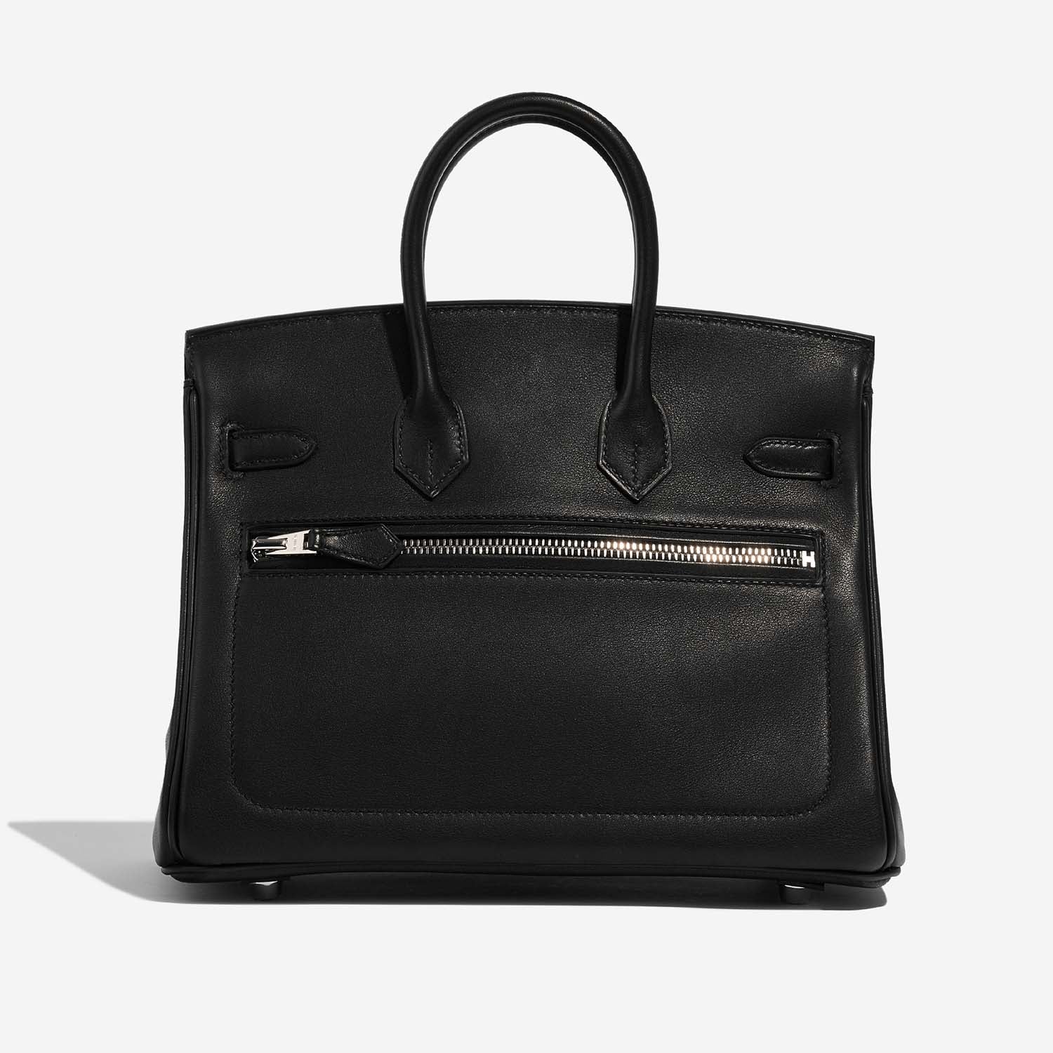 HERMÈS Birkin 25 The Rock Calf Volupto Black