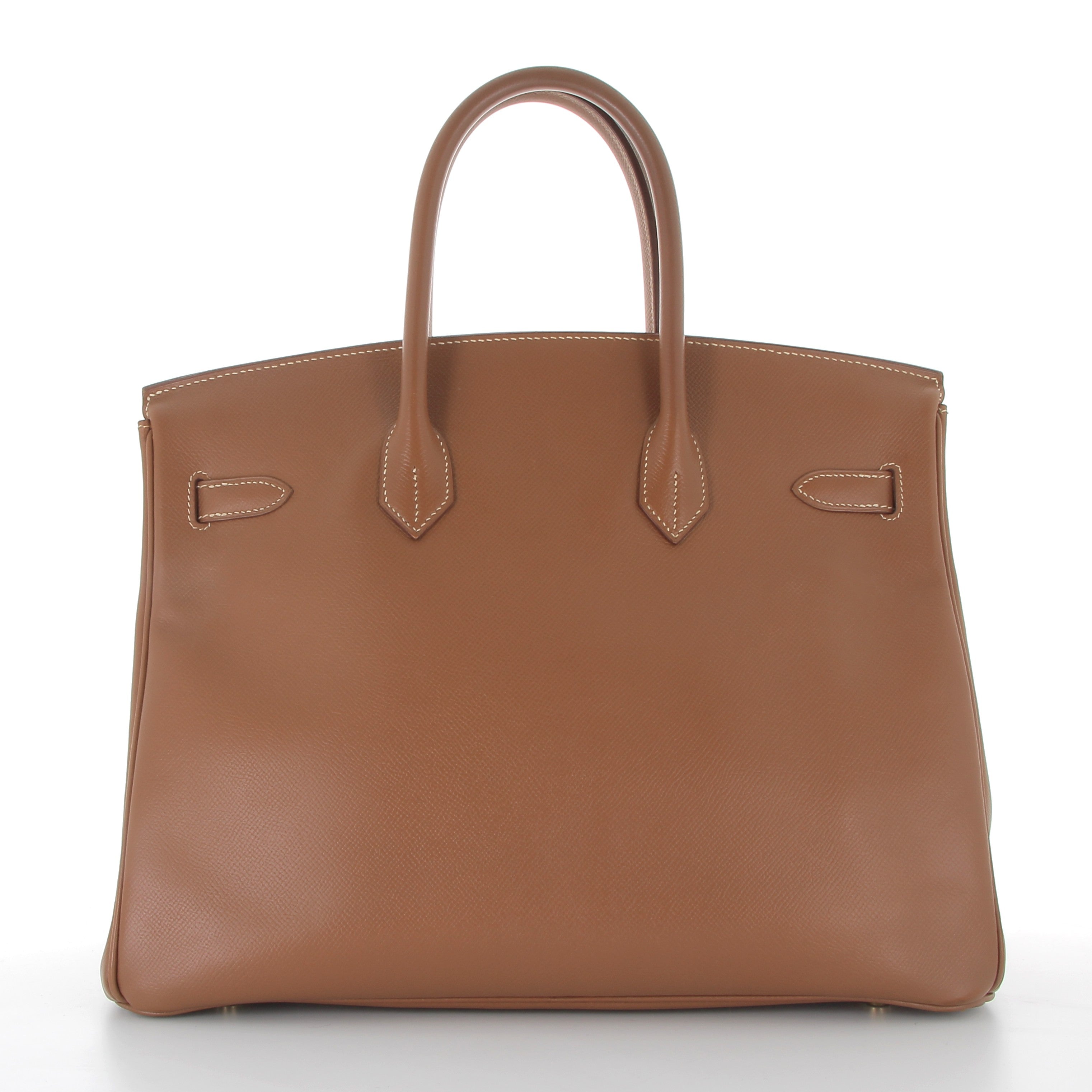 HERMES Birkin 35 Gold Cuir Epsom Finition Or Jaune