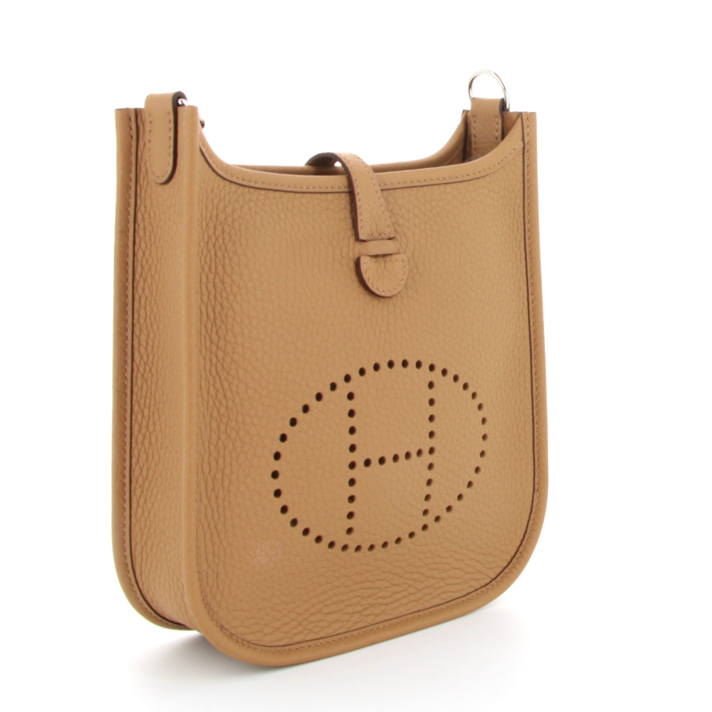 HERMÈS Mini Evelyne Finition Palladié