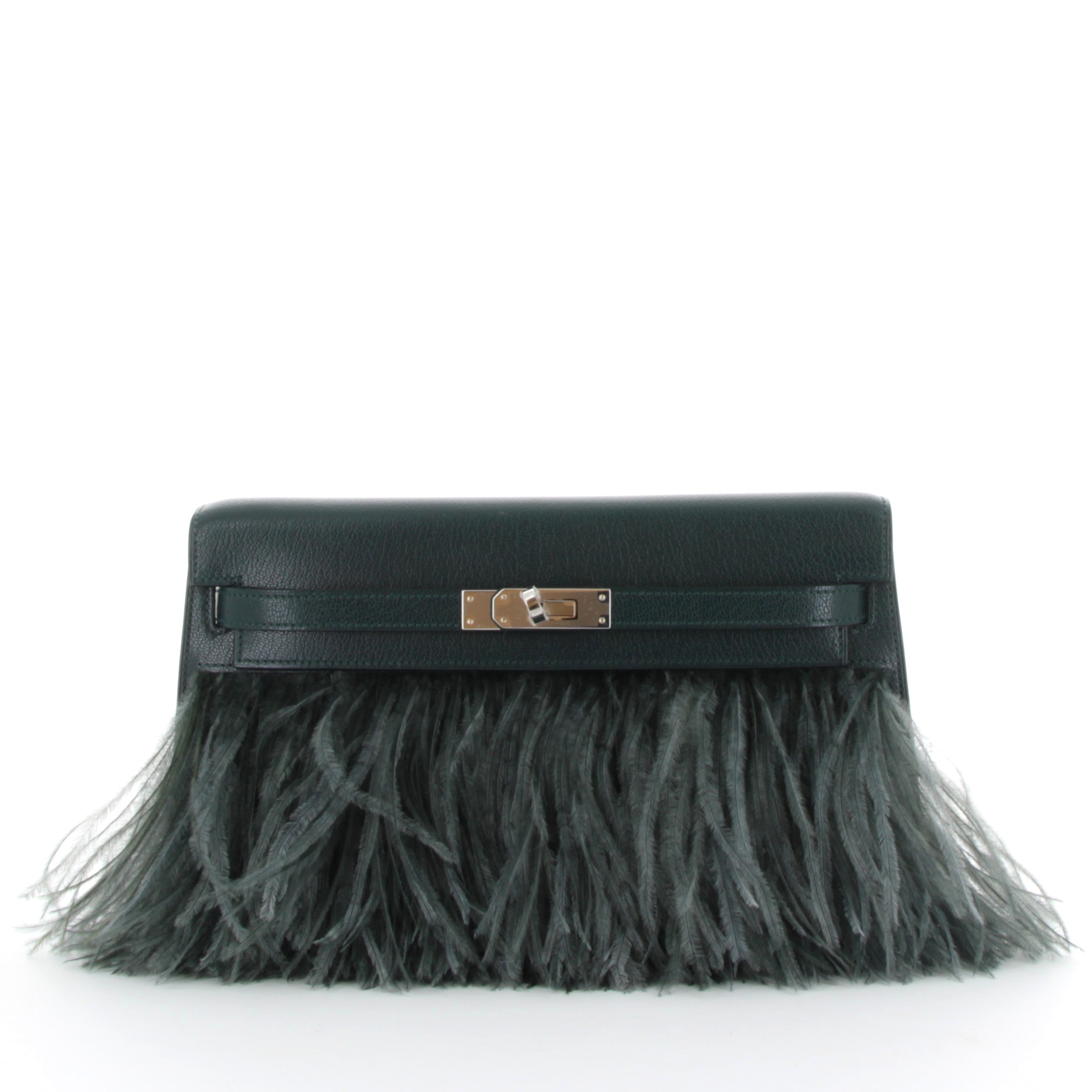 HERMÈS Kelly Elan Rouge de Coeur Finition Palladié