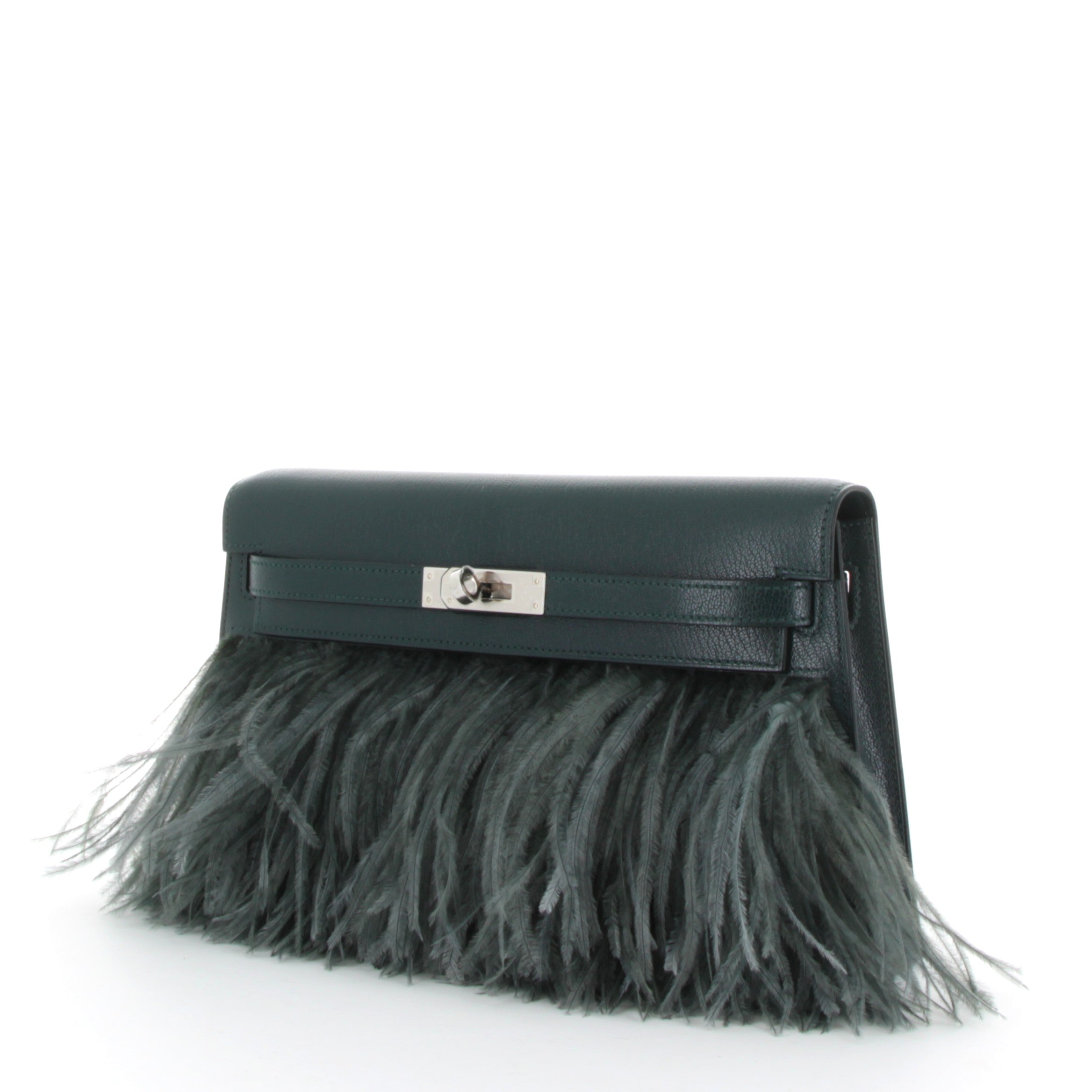 HERMÈS Kelly Elan Rouge de Coeur Finition Palladié