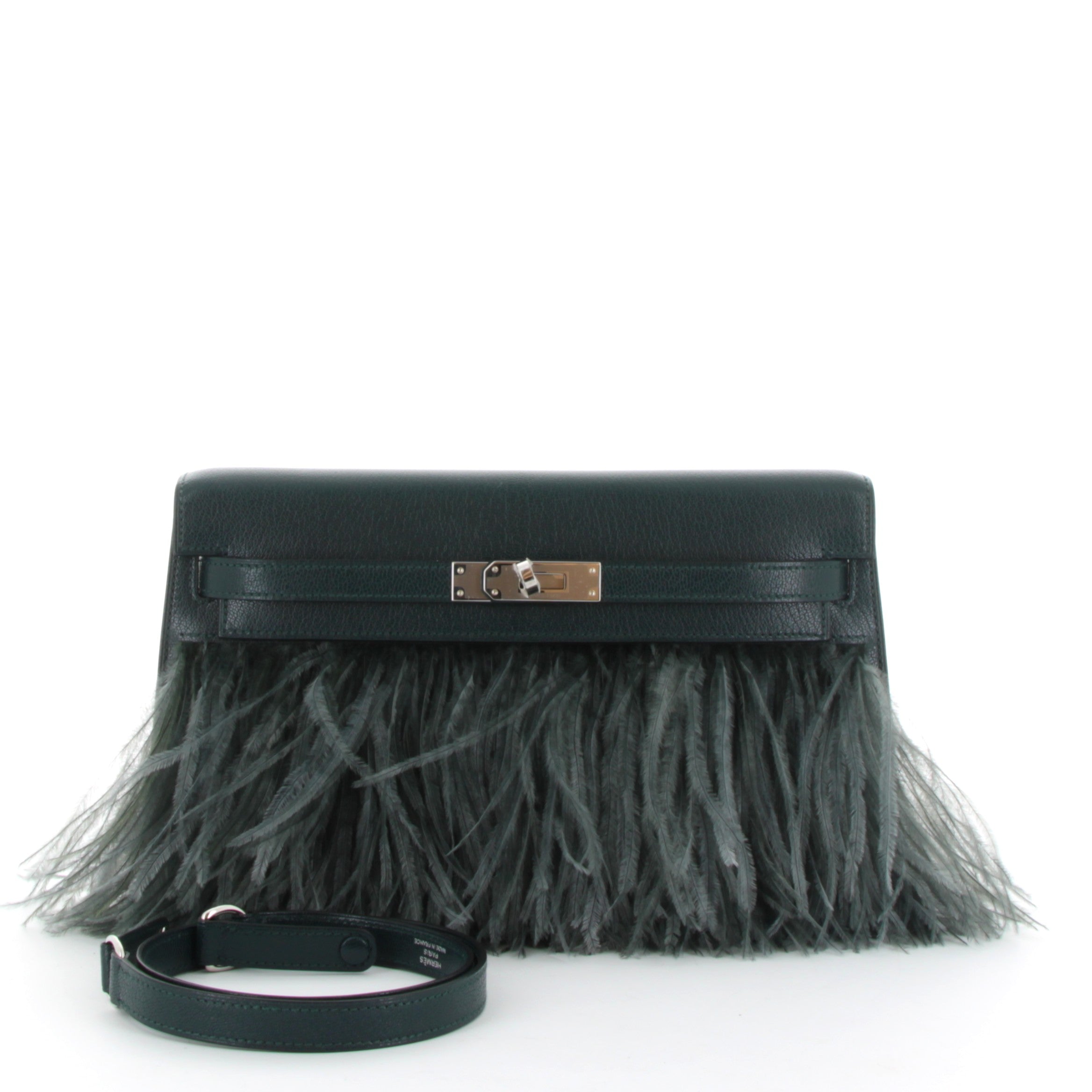 HERMÈS Kelly Elan Rouge de Coeur Finition Palladié