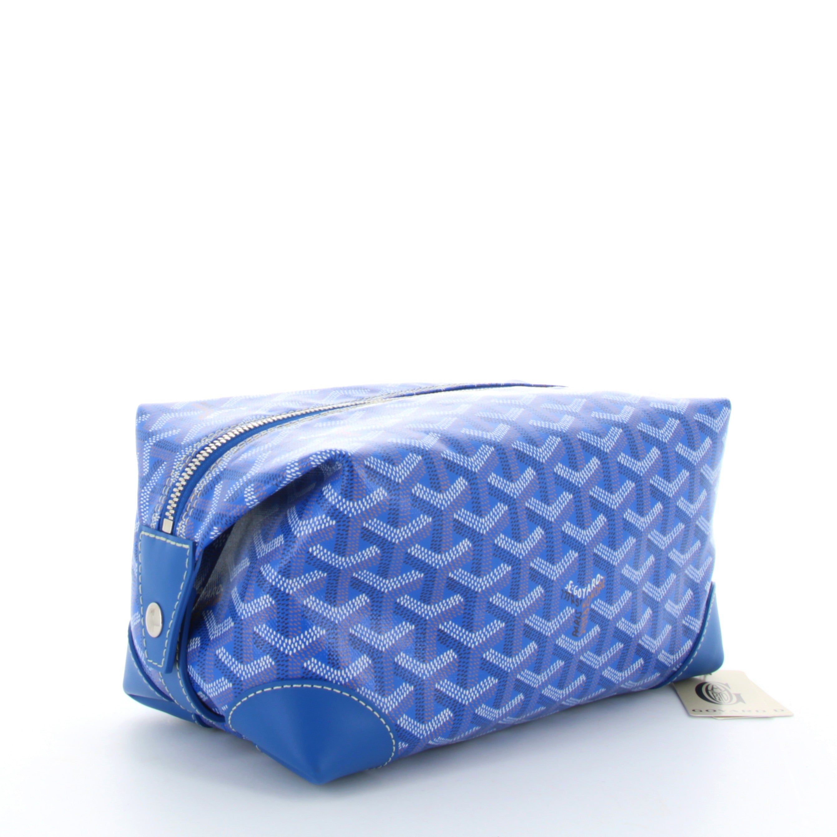 GOYARD BOWLING 25 TROUSSE DE TOILETTE BLEU