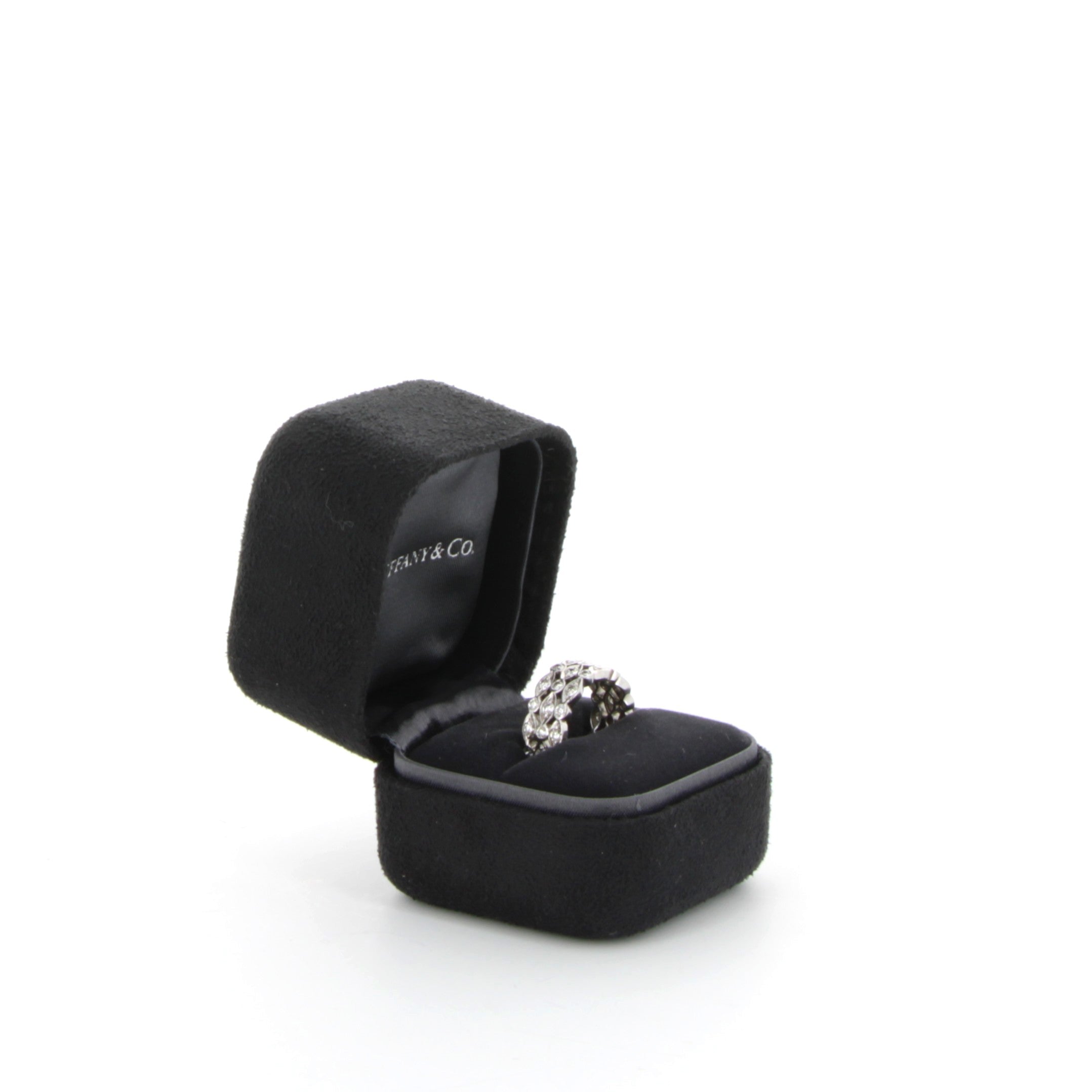 TIFFANY & CO BAGUE JAZZ EN PLATINE ET DIAMANTS