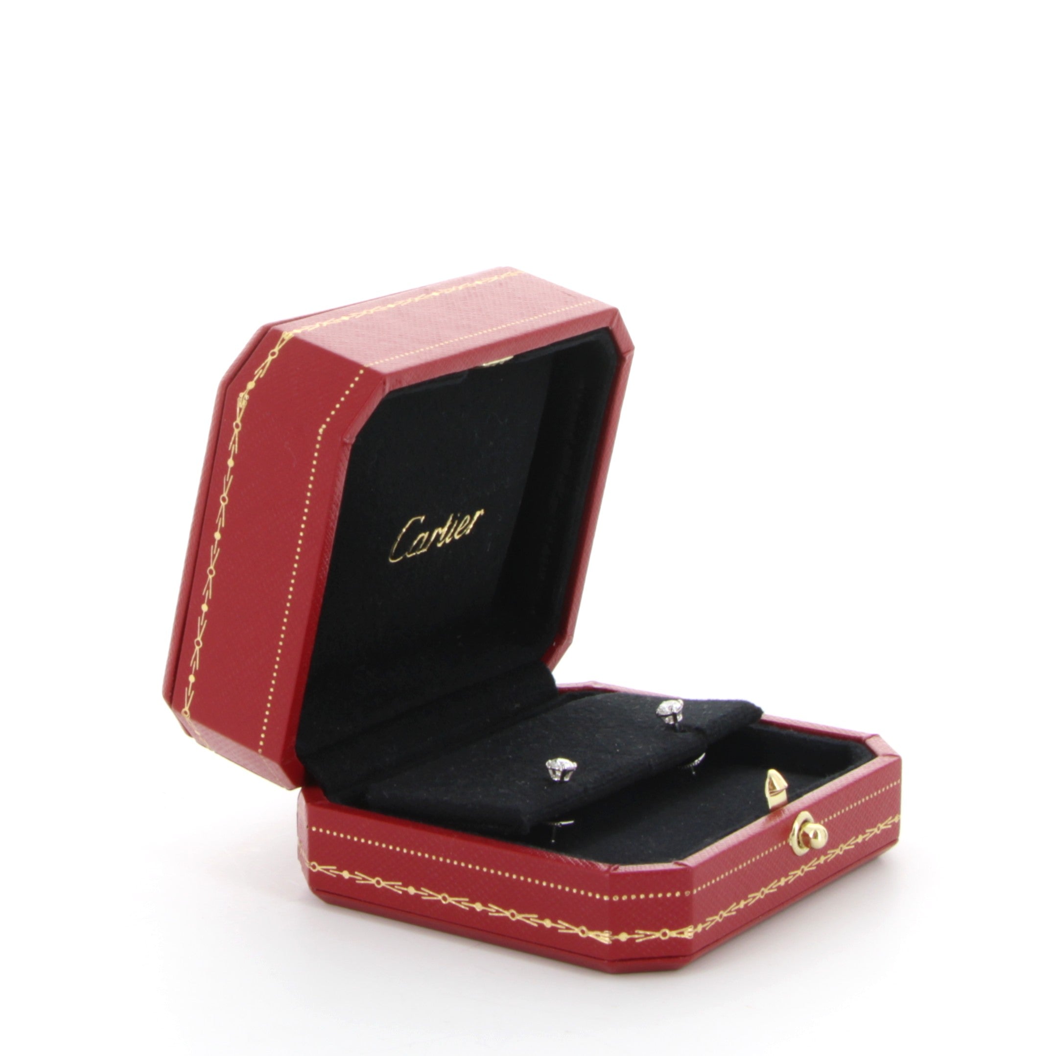 CARTIER BOUCLES D'OREILLES EN DIAMANTS