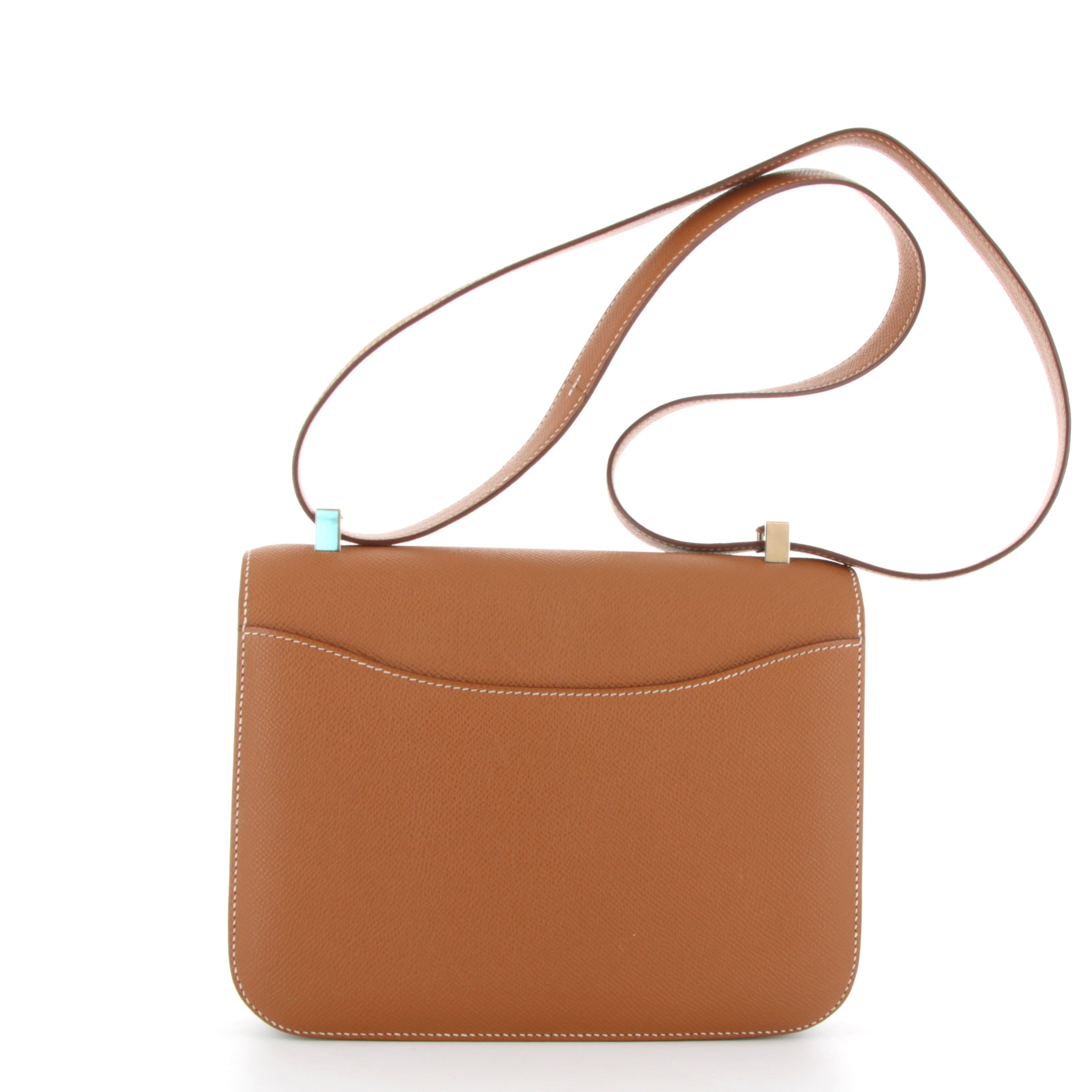 HERMES Constance 24 Gold Epsom Finition Palladié