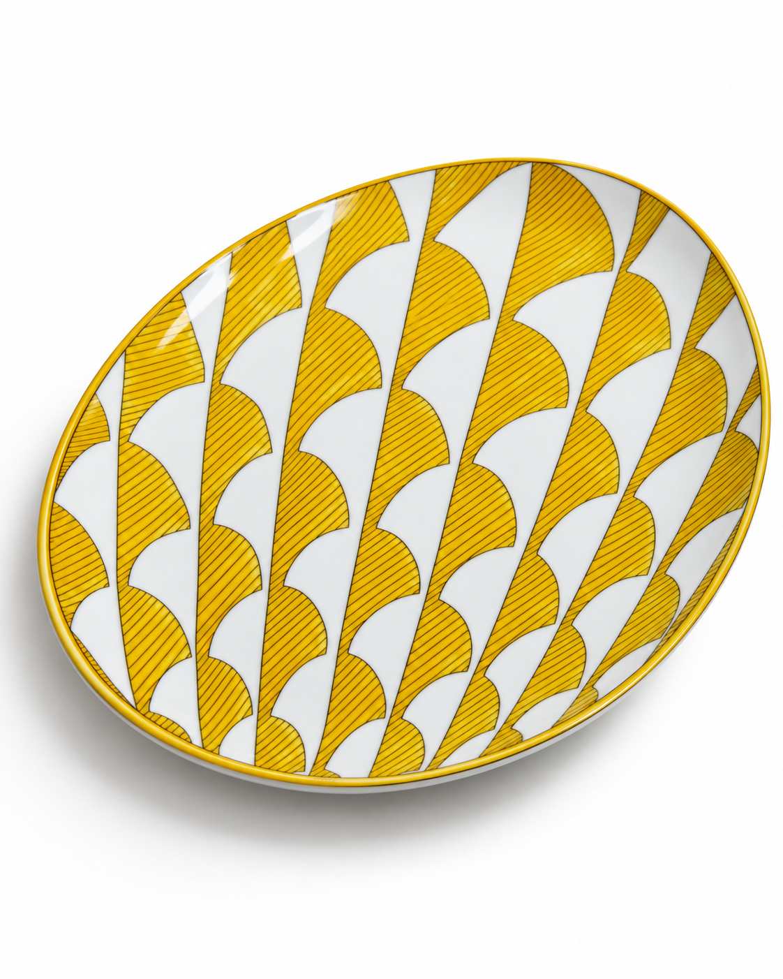 HERMÈS PLAT OVALE SOLEIL