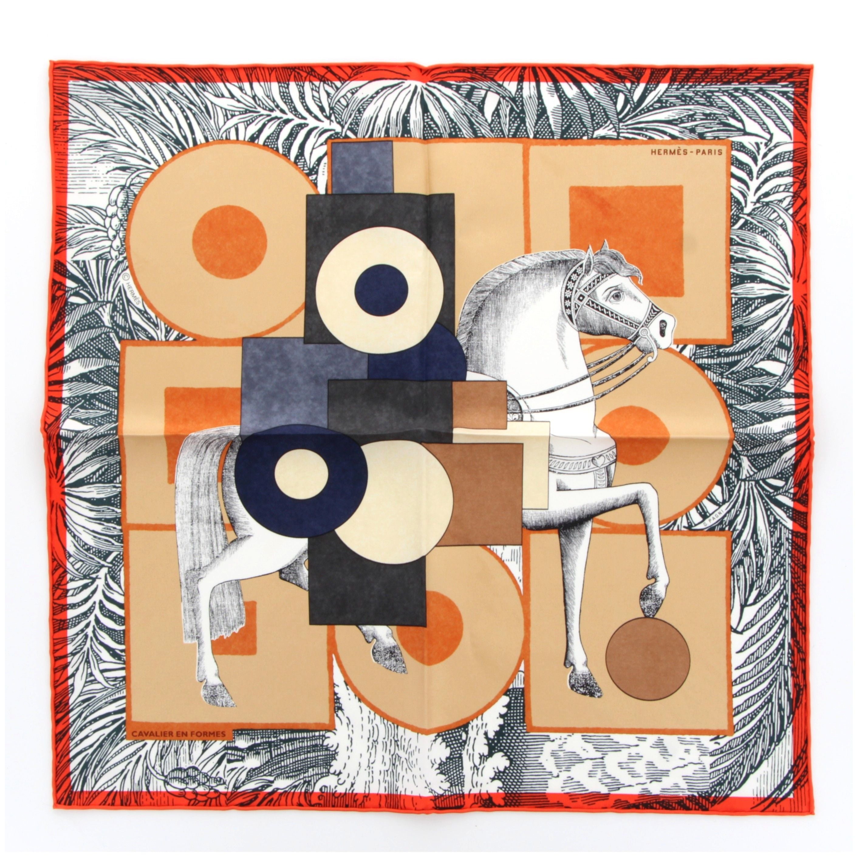 HERMES Gavroche 45 Cavalier en Formes