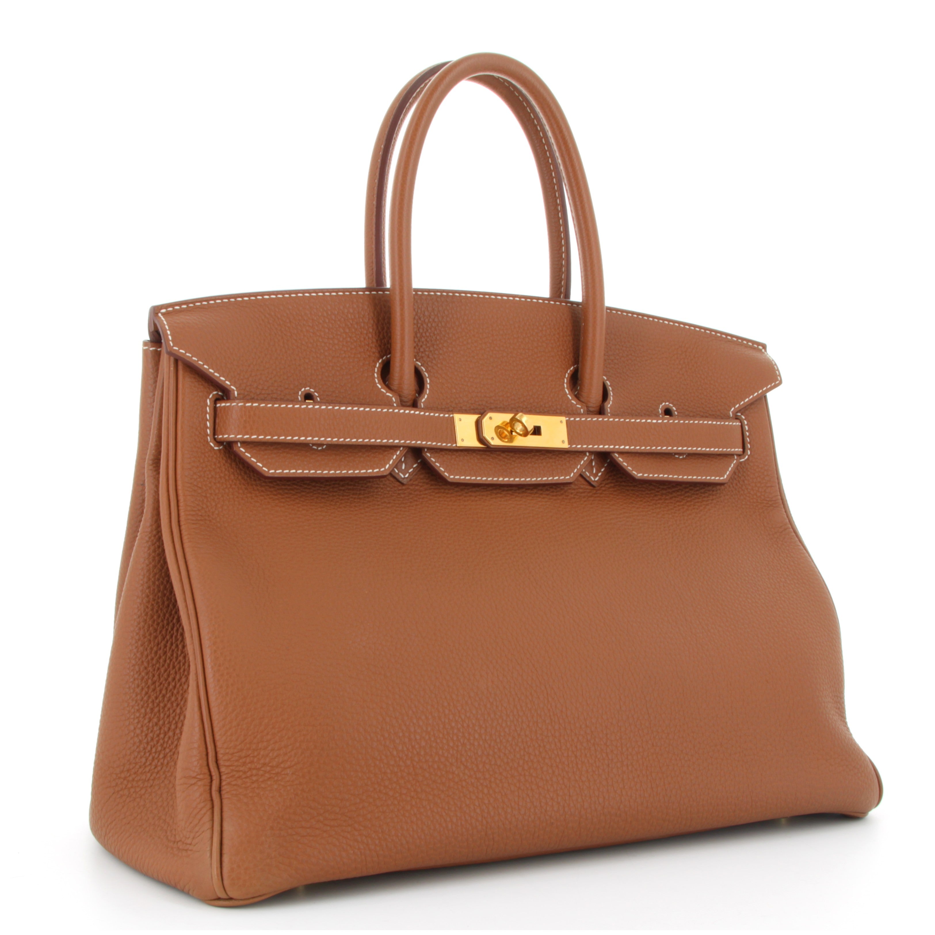 Hermes Birkin 35 Gold Togo finition or Jaune