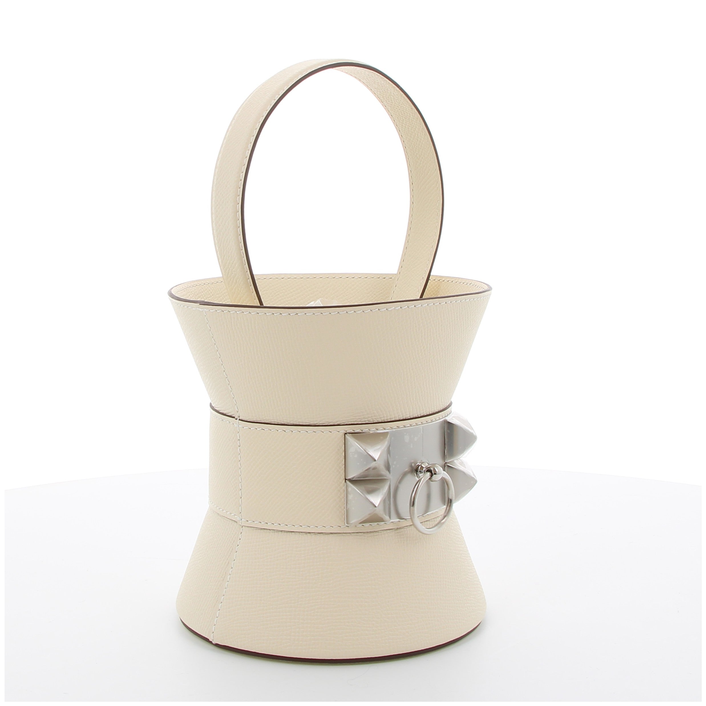 HERMÈS MINI MÉDOR NATA FINITION PALLADIÉE