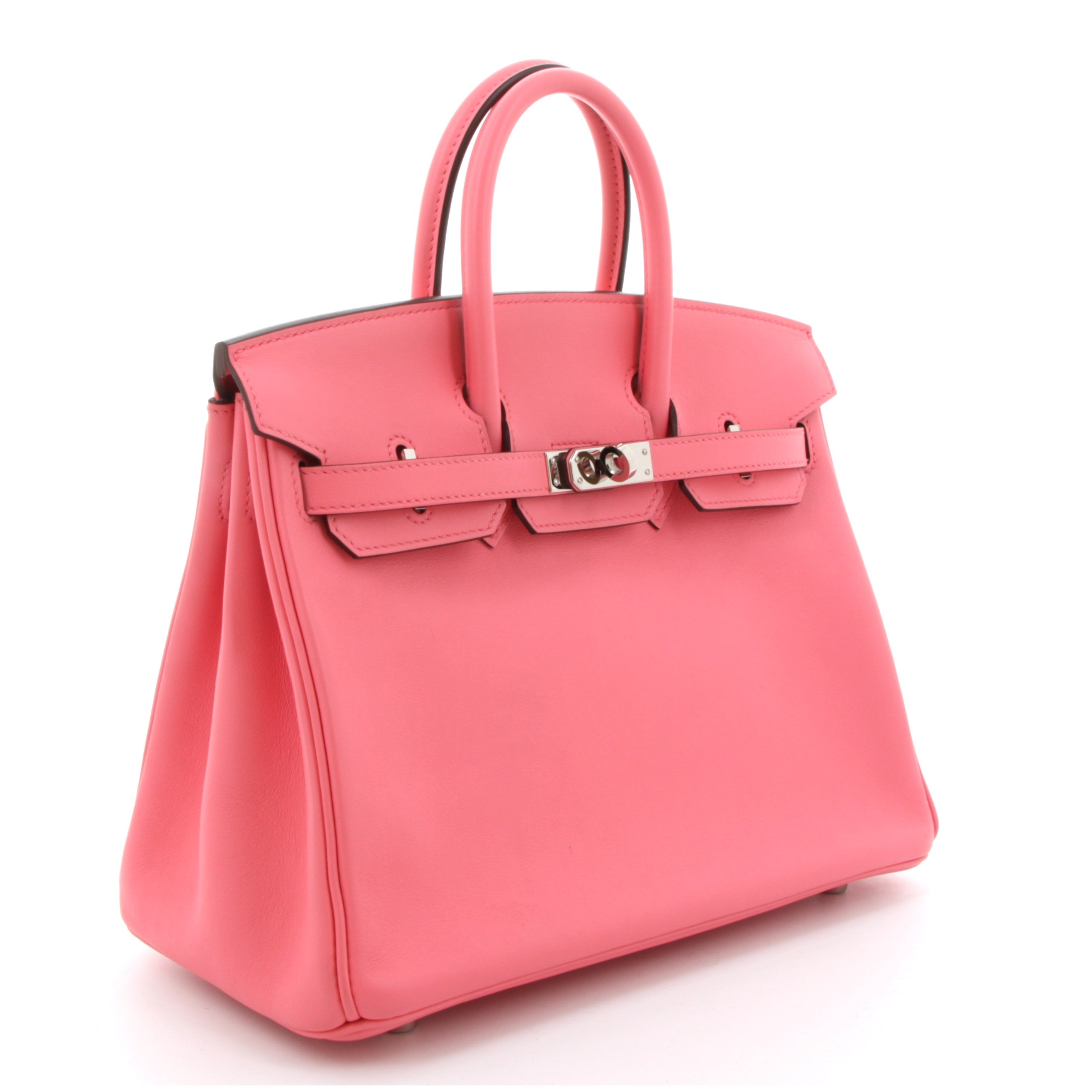 BIRKIN 25 ROSE D'ÉTÉ SWIFT FINITION PALLADIÉ
