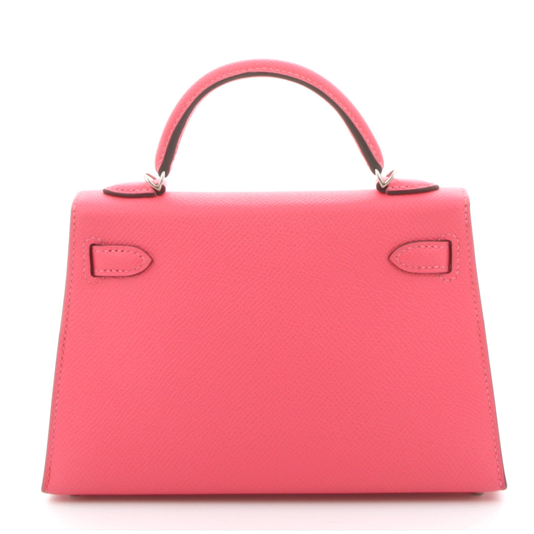 HERMÈS KELLY 20 EPSOM ROSE AZALÉE FINITION PALLADIÉ