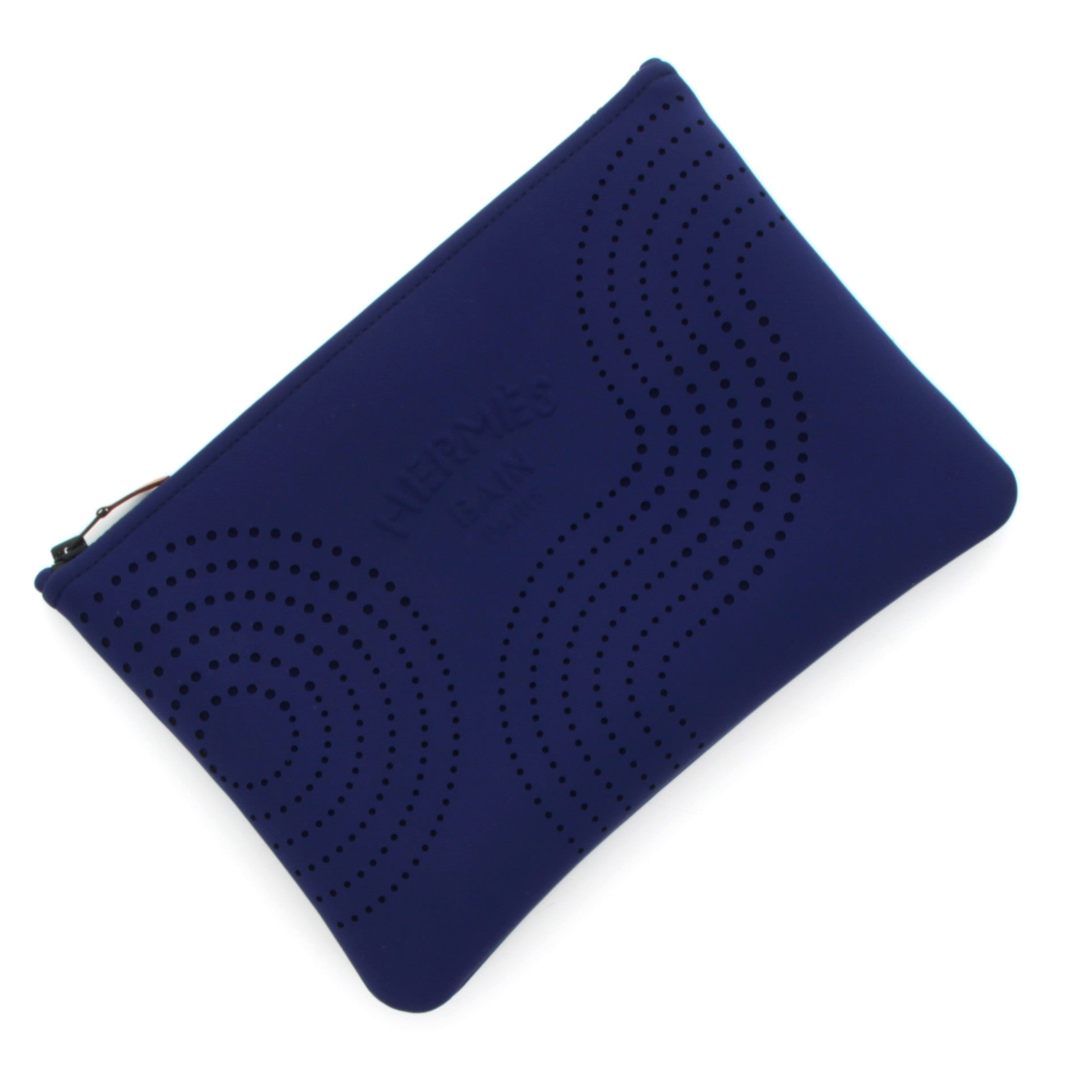 HERMÈS TROUSSE NEOBAIN WAVES PETIT MODÈLE MARINE