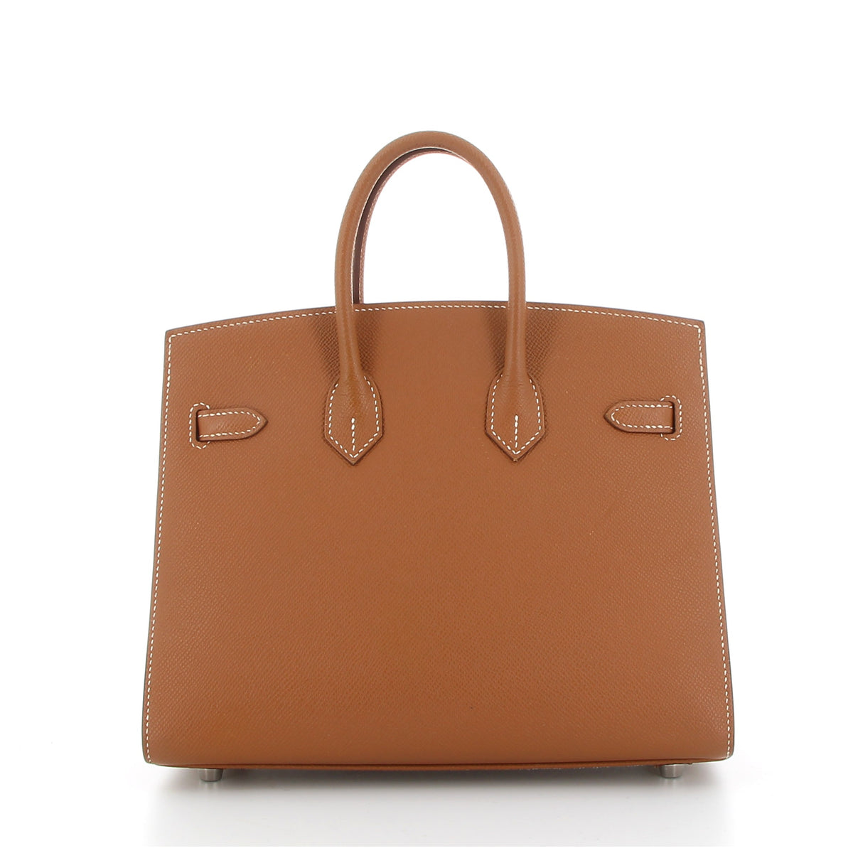 HERMÈS BIRKIN 25 SELLIER EPSOM GOLD FINITION PALLADIÉ