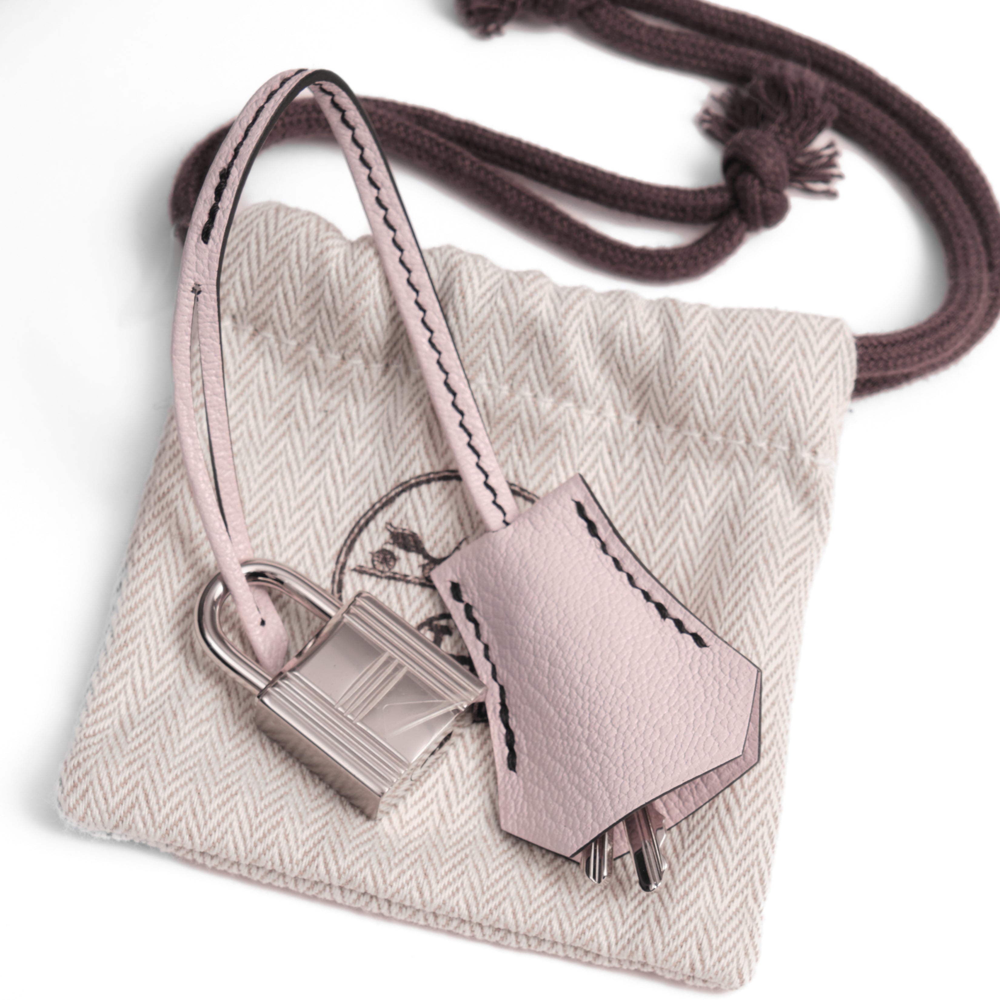 HERMES Birkin 25 HSS Noir / Rose Sakura Cuir Veau et Chèvre Finition Palladié