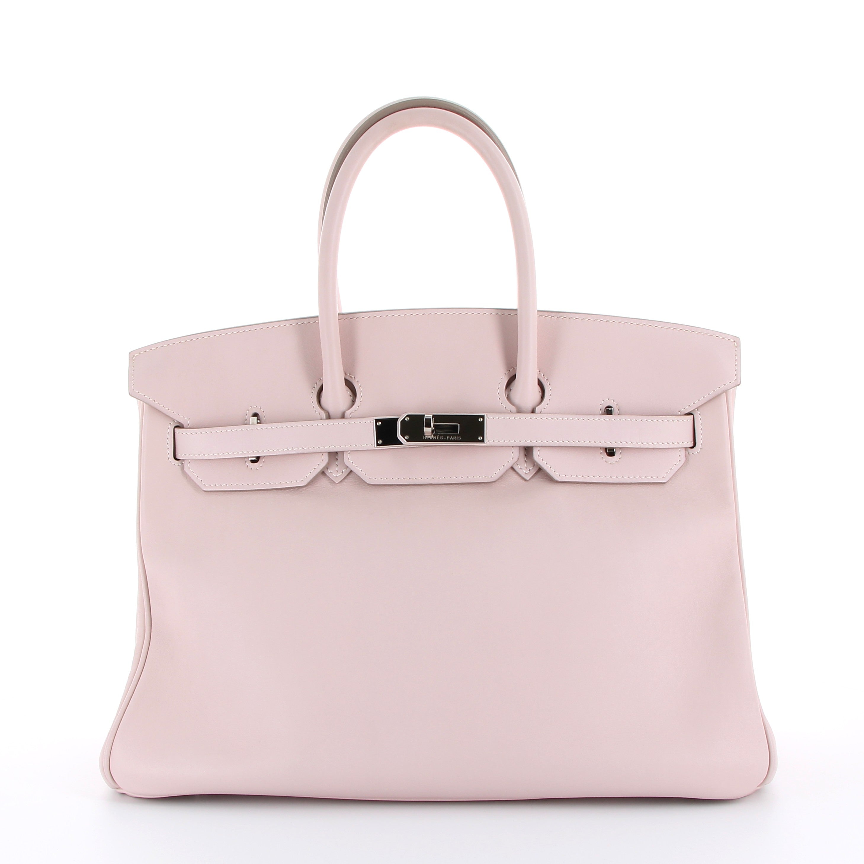 Hermès Birkin 35cm Rose Draguée Swift with Palladium Hardware