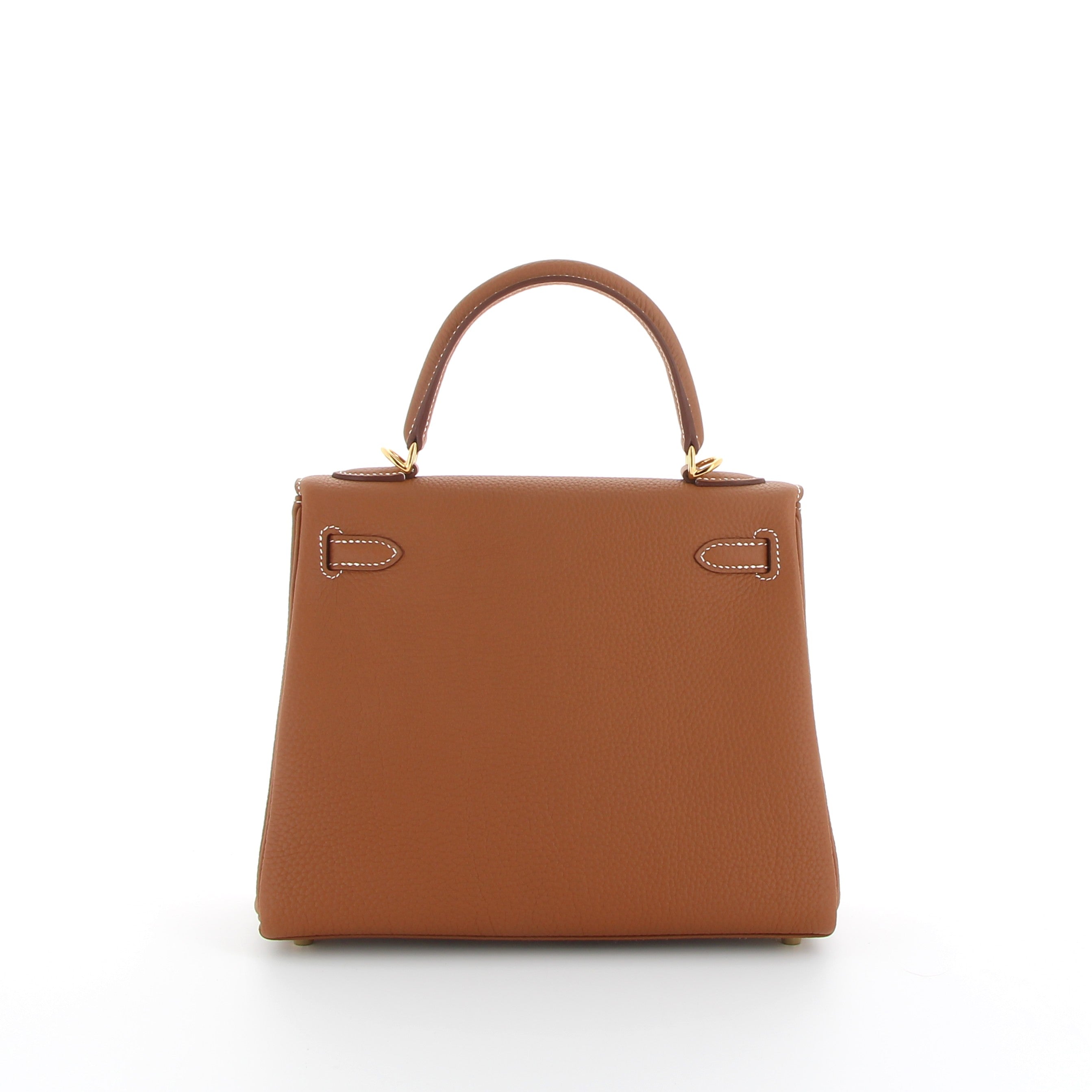 HERMÈS Kelly 25 Gold Togo Finition Or jaune