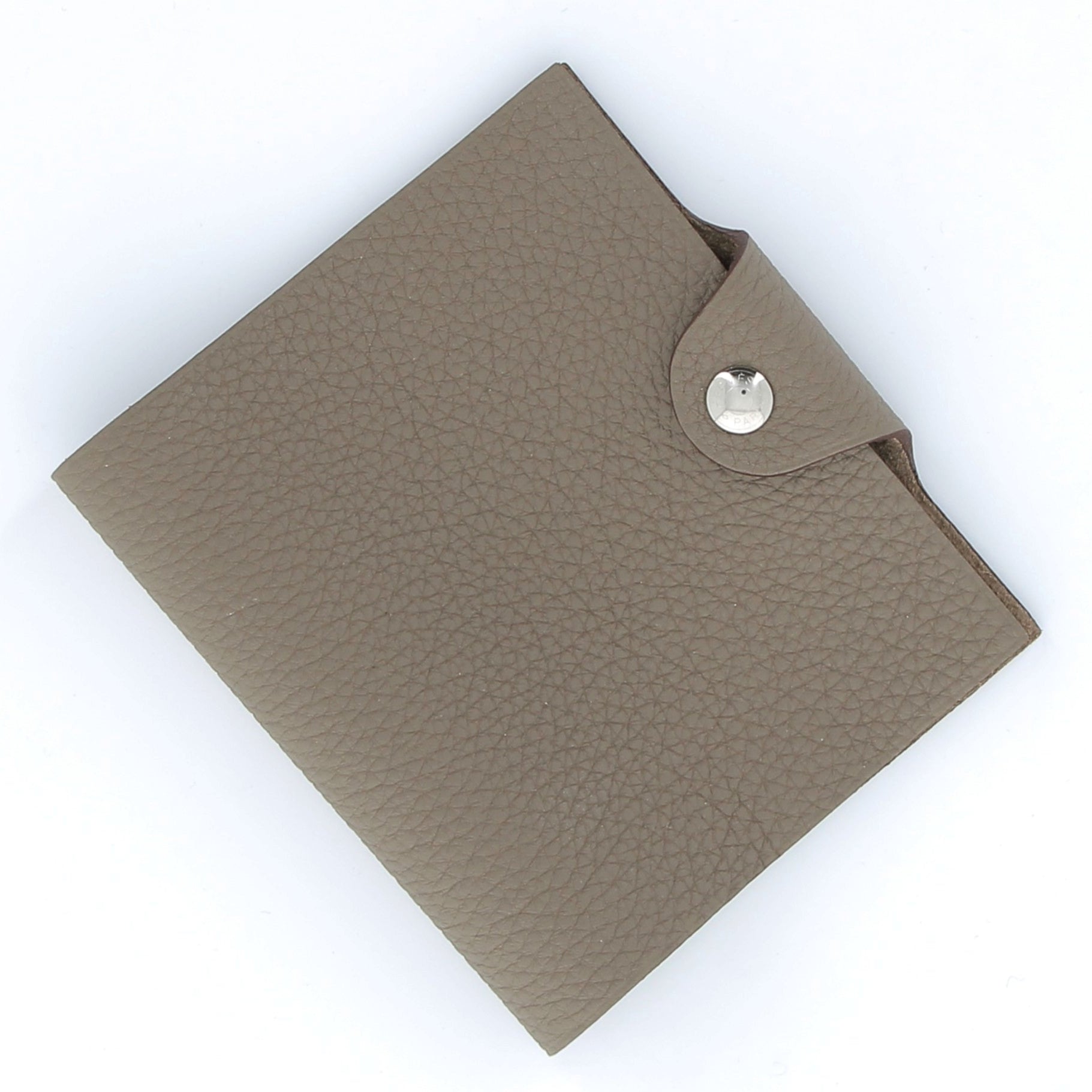 HERMÈS Couverture de cahier Ulysse Étoupe Mini