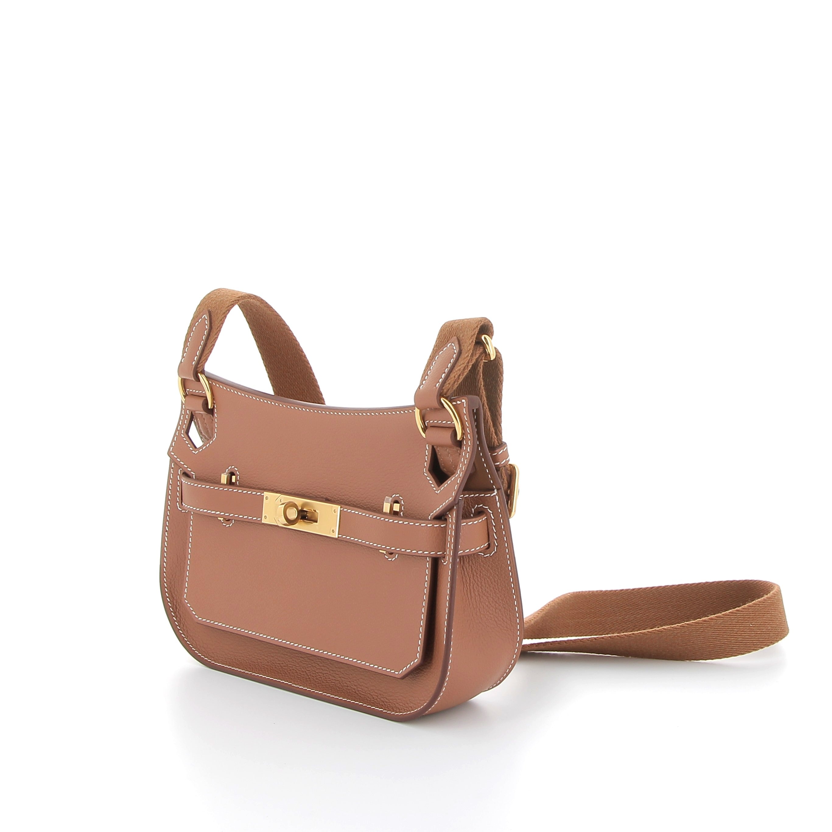 Hermès Mini Jypsière Gold Finition Or jaune