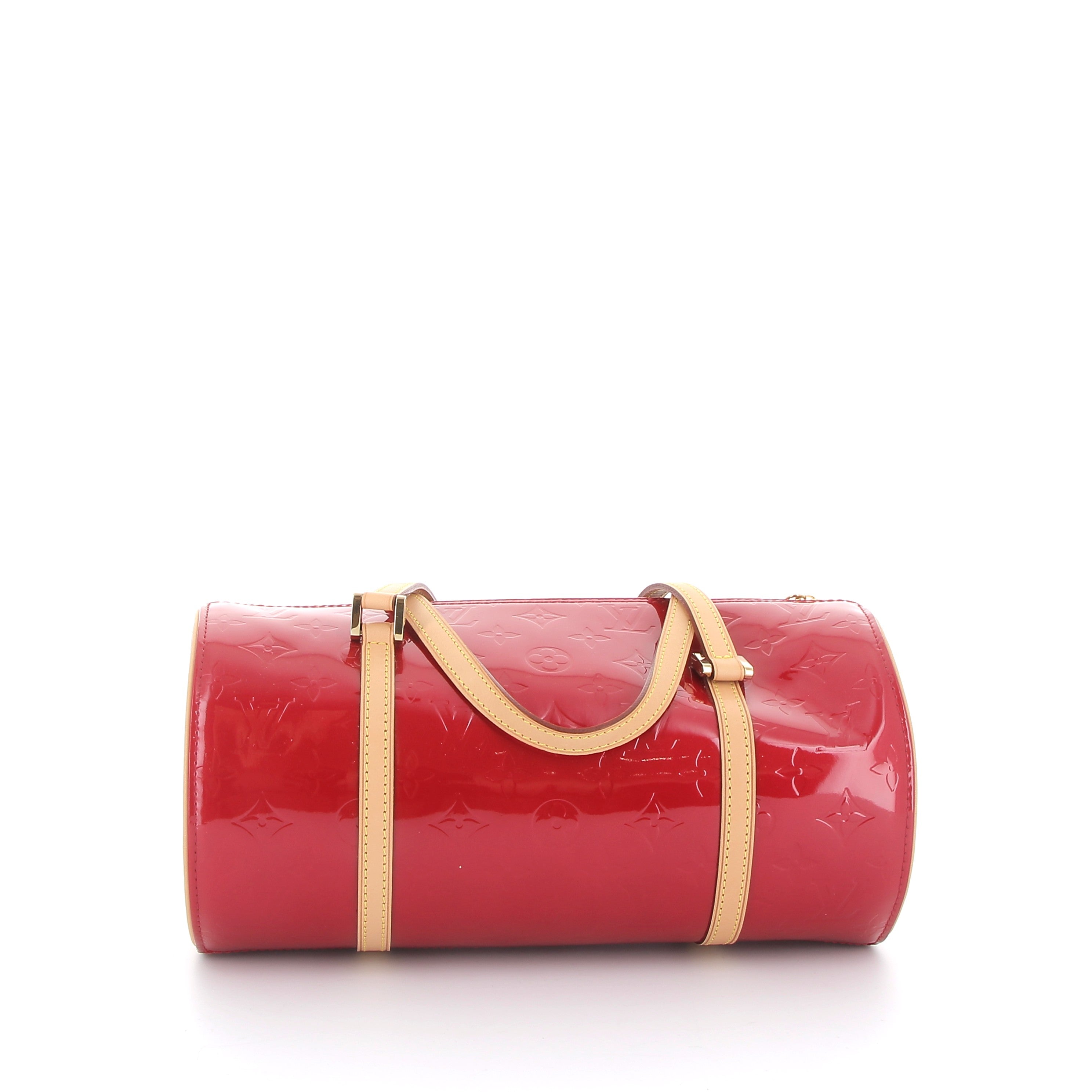 LOUIS VUITTON Sac Papillon Rouge en Cuir Vernis