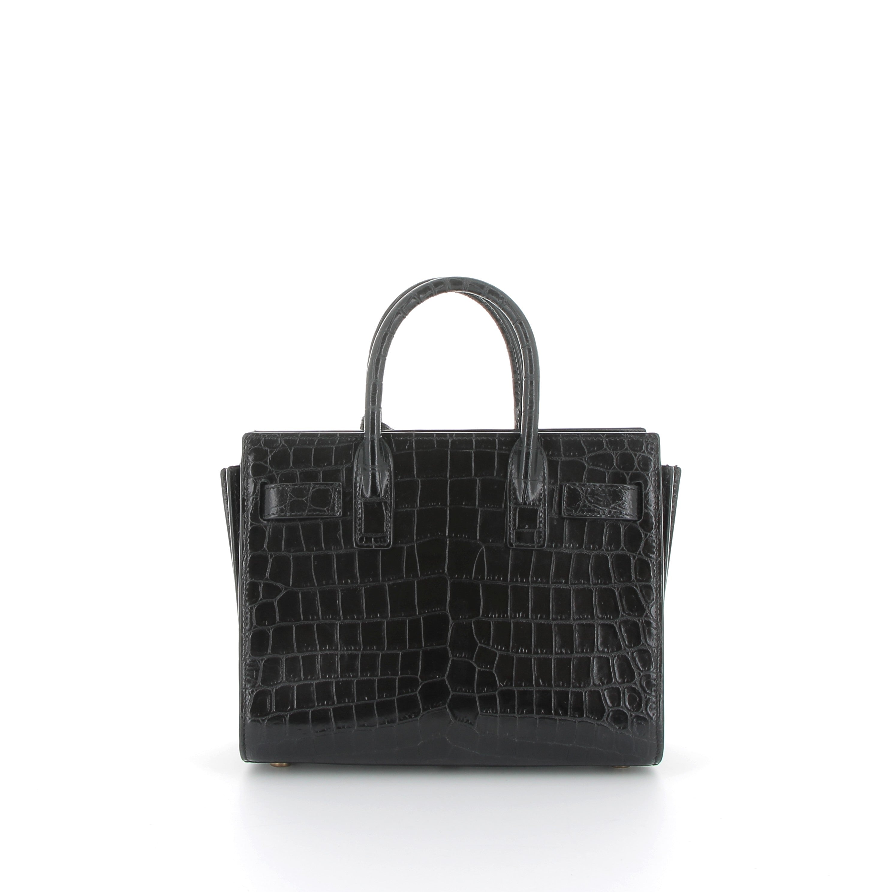 SAINT LAURENT Sac de jour Noir en cuir