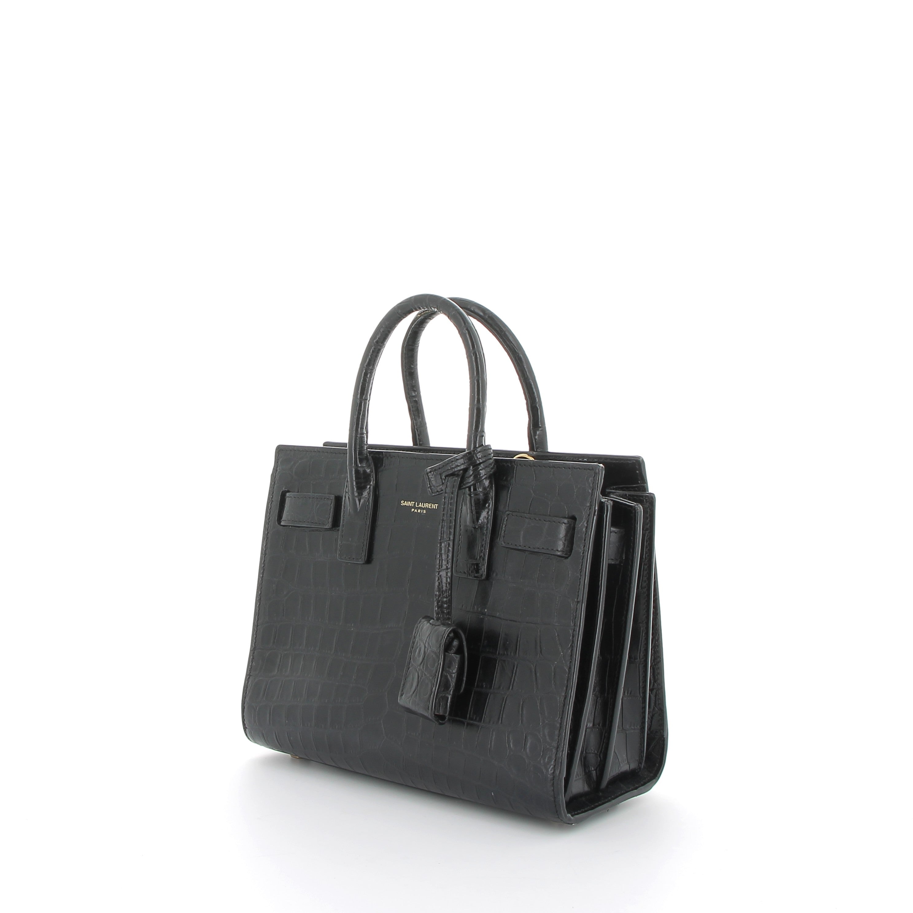 SAINT LAURENT Sac de jour Noir en cuir