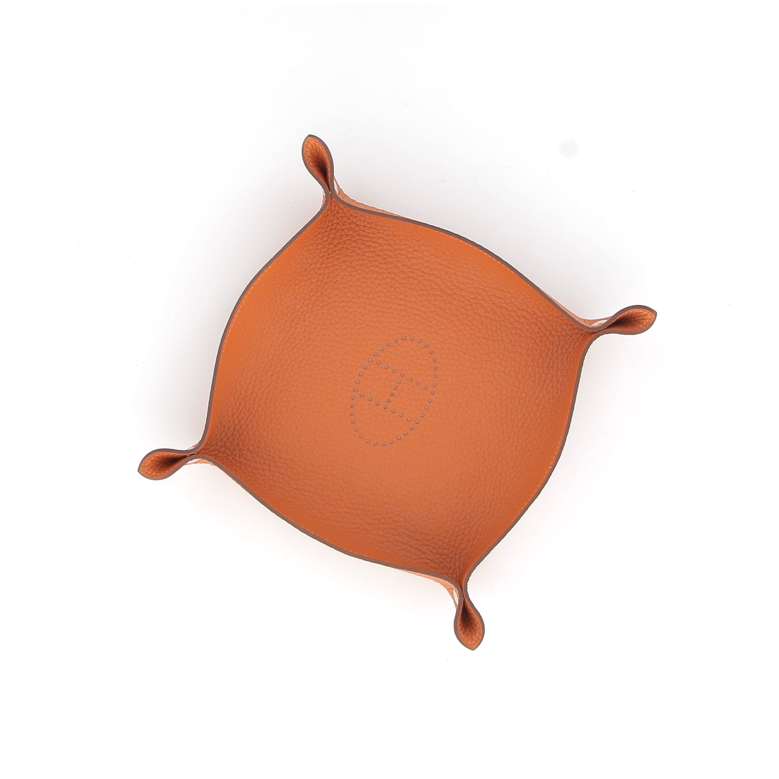 HERMÈS Vide-poche Mises et Relances H Evelyne cuir Taurillon Clemence Potiron
