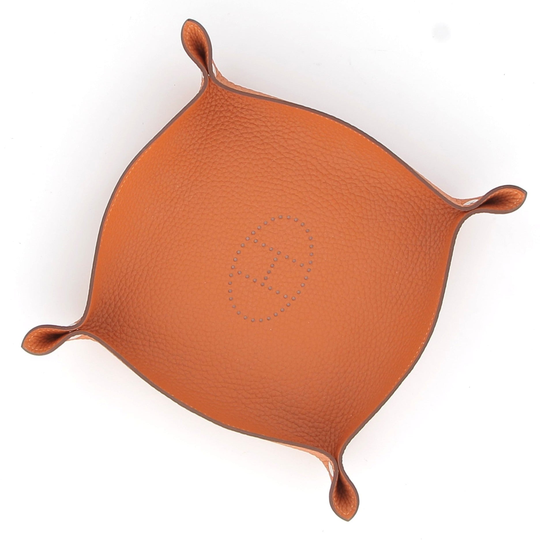 HERMÈS Vide-poche Mises et Relances H Evelyne cuir Taurillon Clemence Potiron