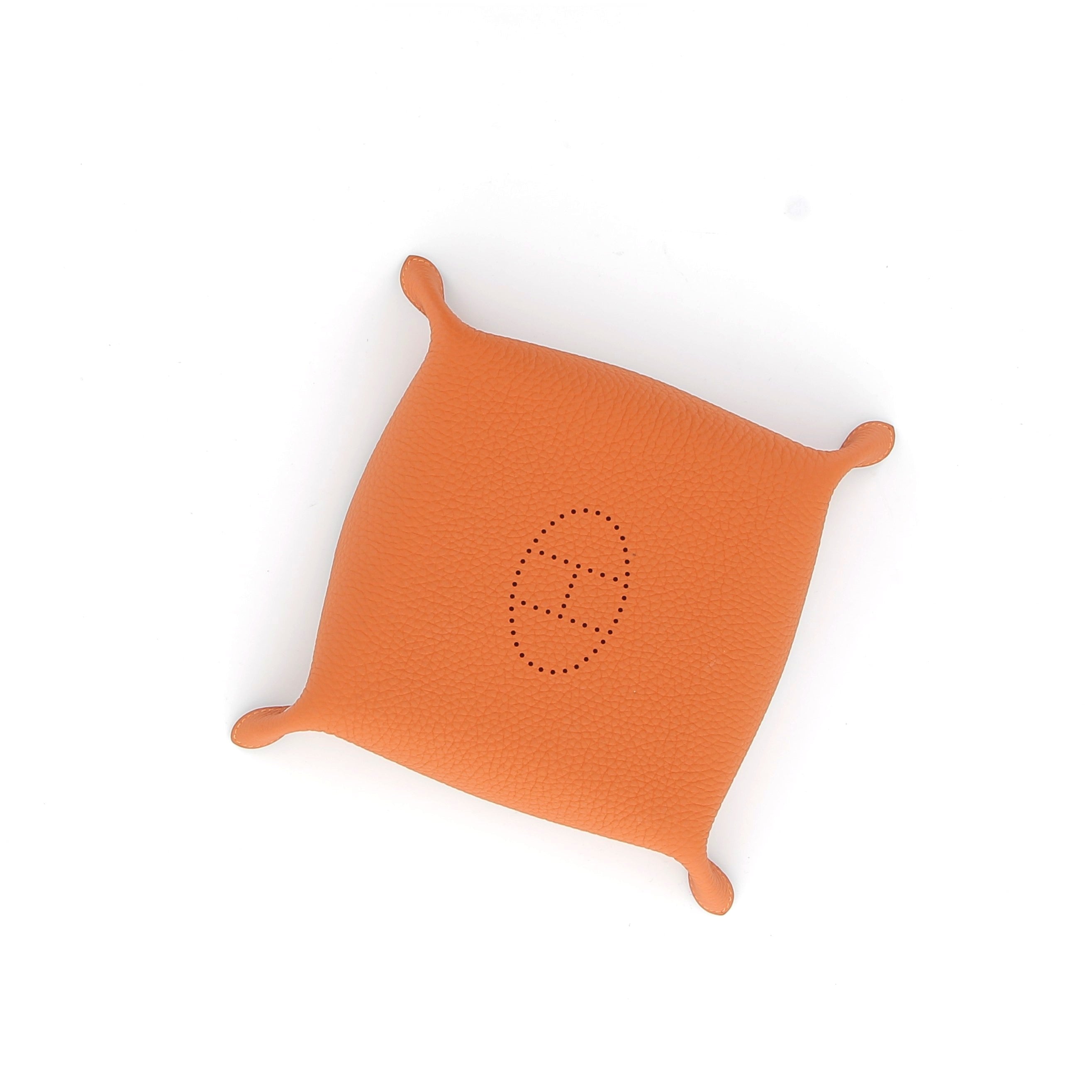 HERMÈS Vide-poche Mises et Relances H Evelyne cuir Taurillon Clemence Potiron