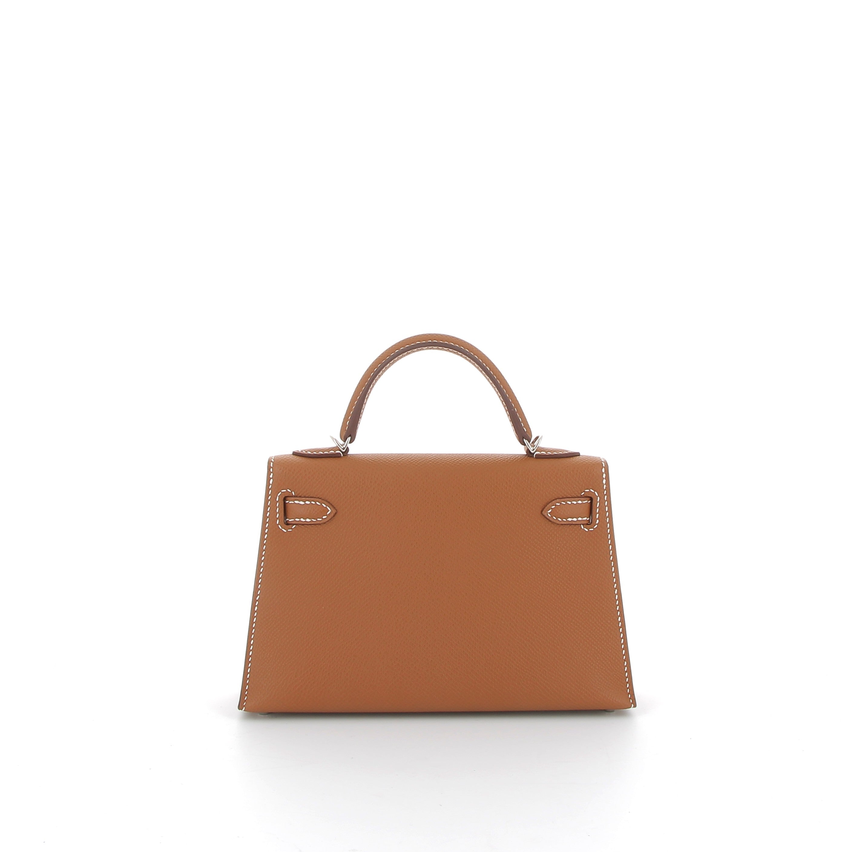 HERMÈS Kelly 20 cuir Epsom Gold finition palladium