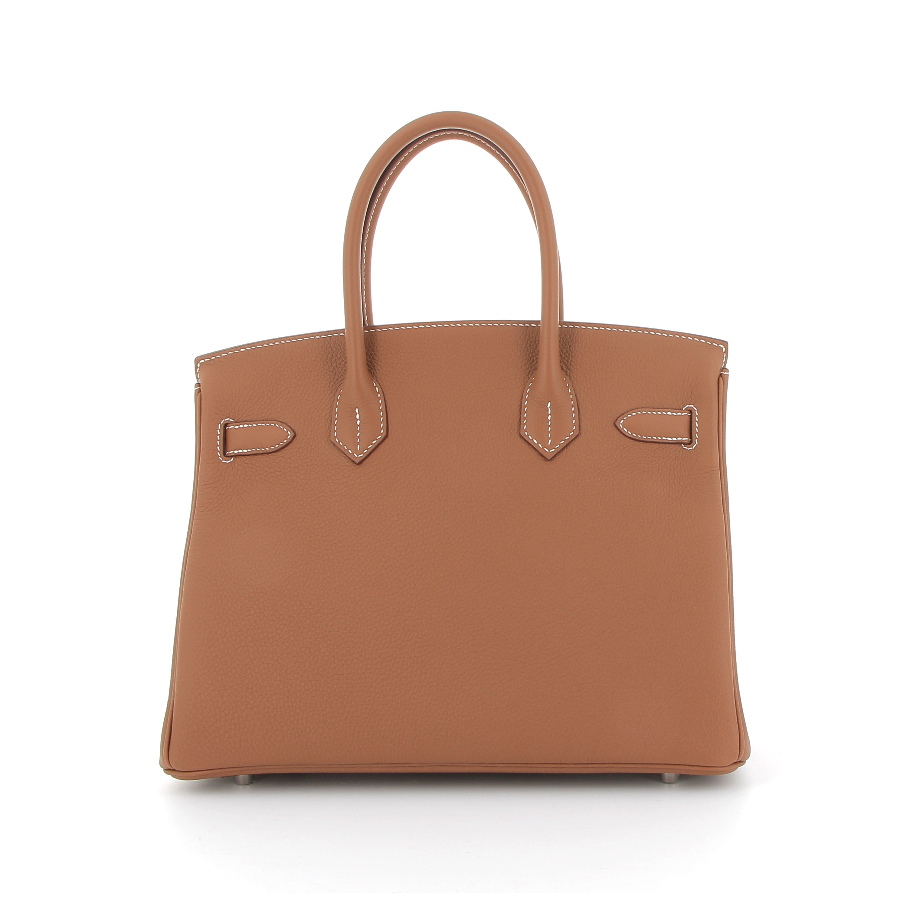 HERMÈS Birkin 30 Gold Togo Finition Palladié