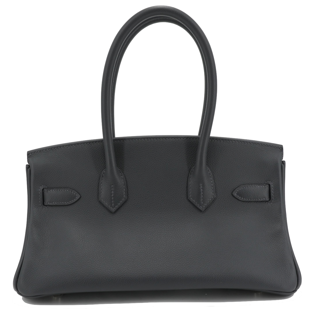 HERMES Birkin Shoulder Ardoise Cuir Evercolor Finition Palladié