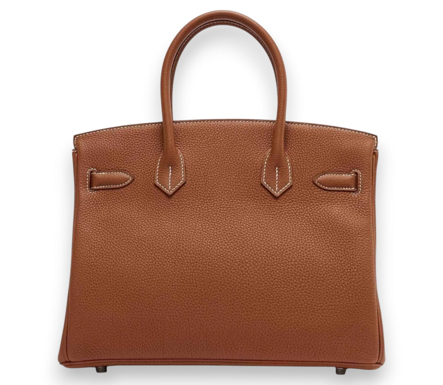 HERMÈS Birkin 30 Gold Togo Finition Palladié