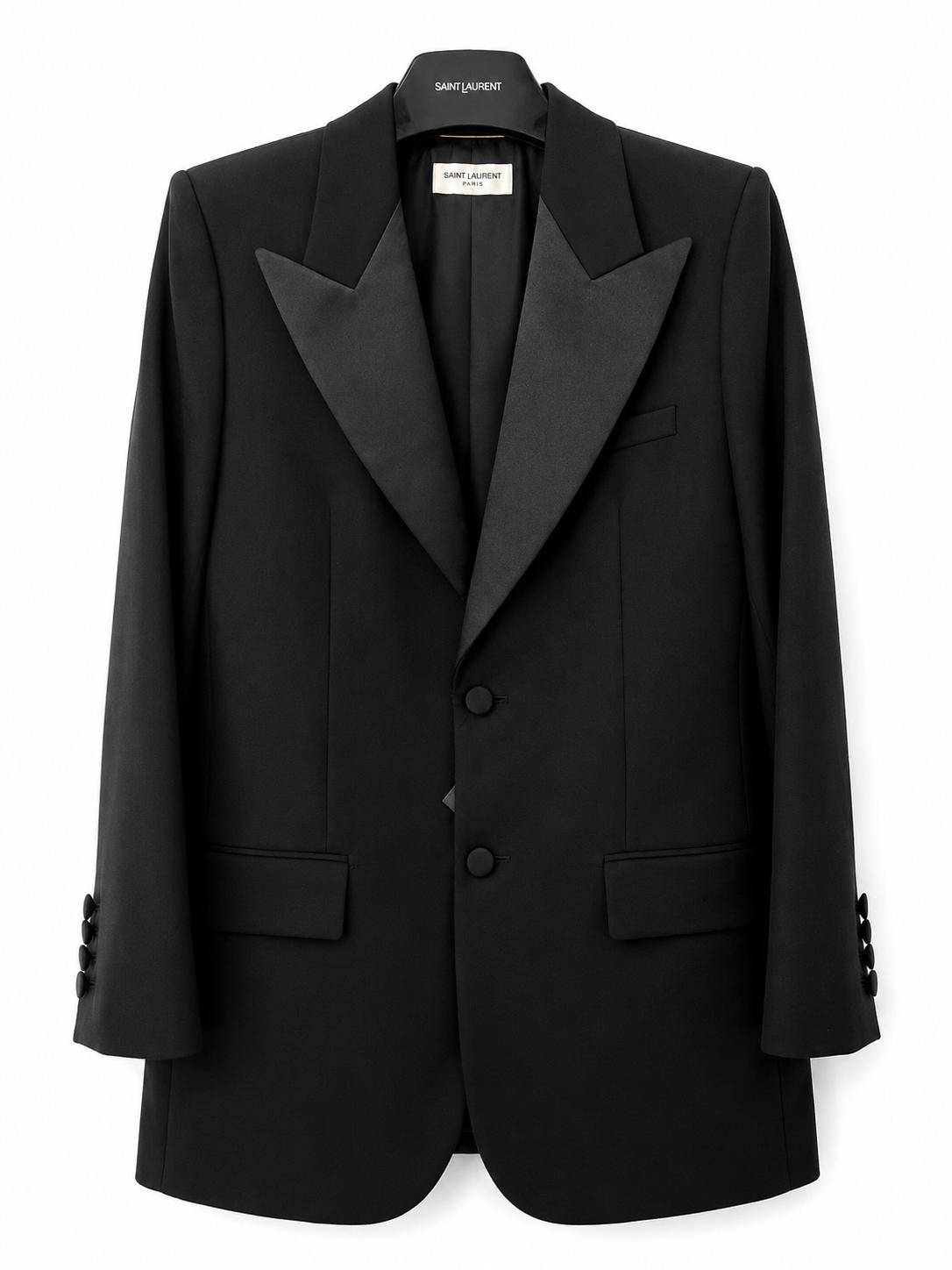 Saint Laurent Veste Noir Tuxedo Taille 42